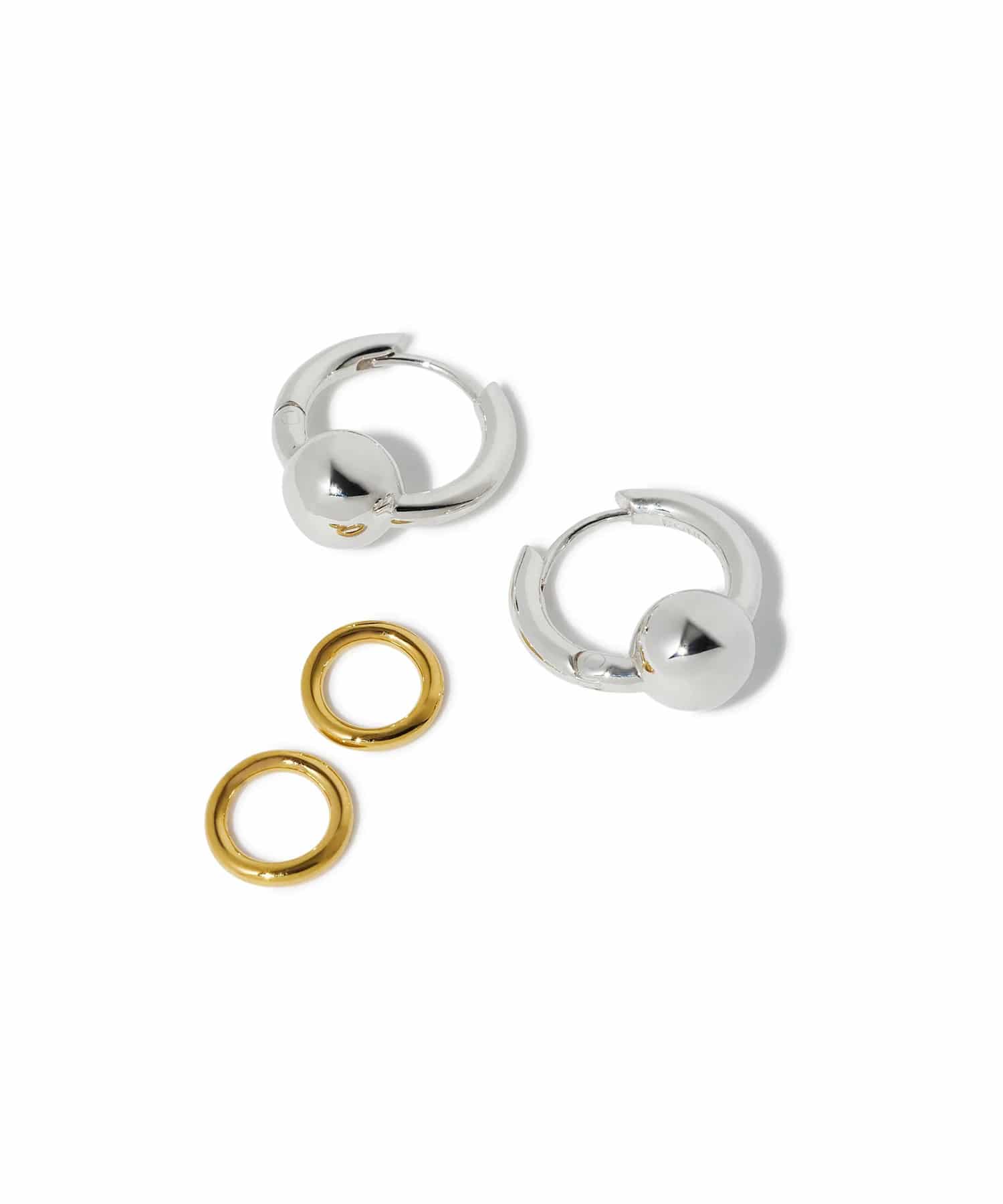 TWIN C BALL HOOPS BONEE