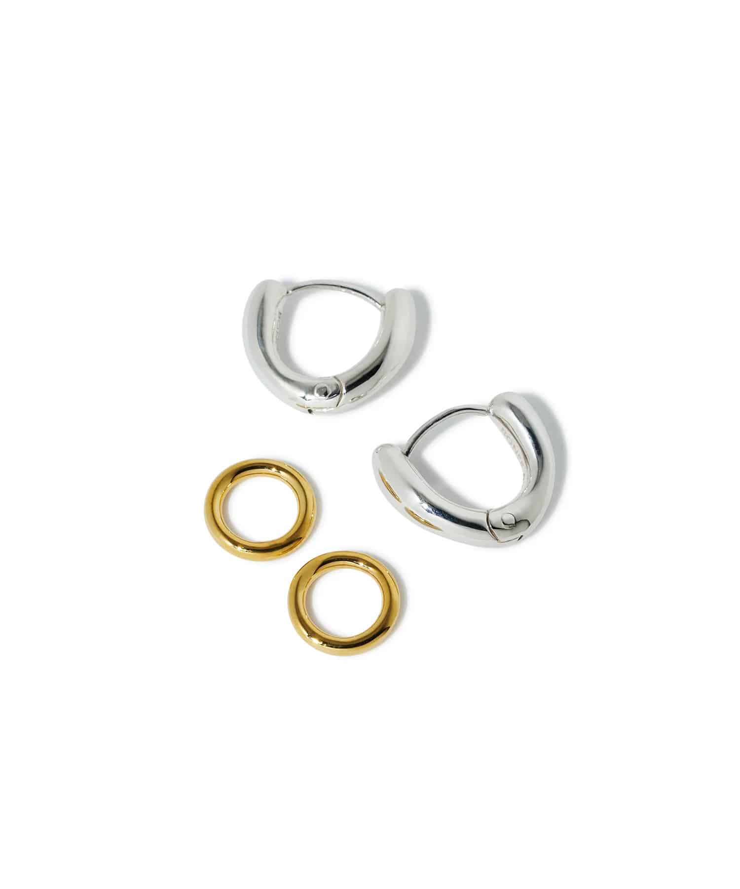 TWIN C HOOPS BONEE