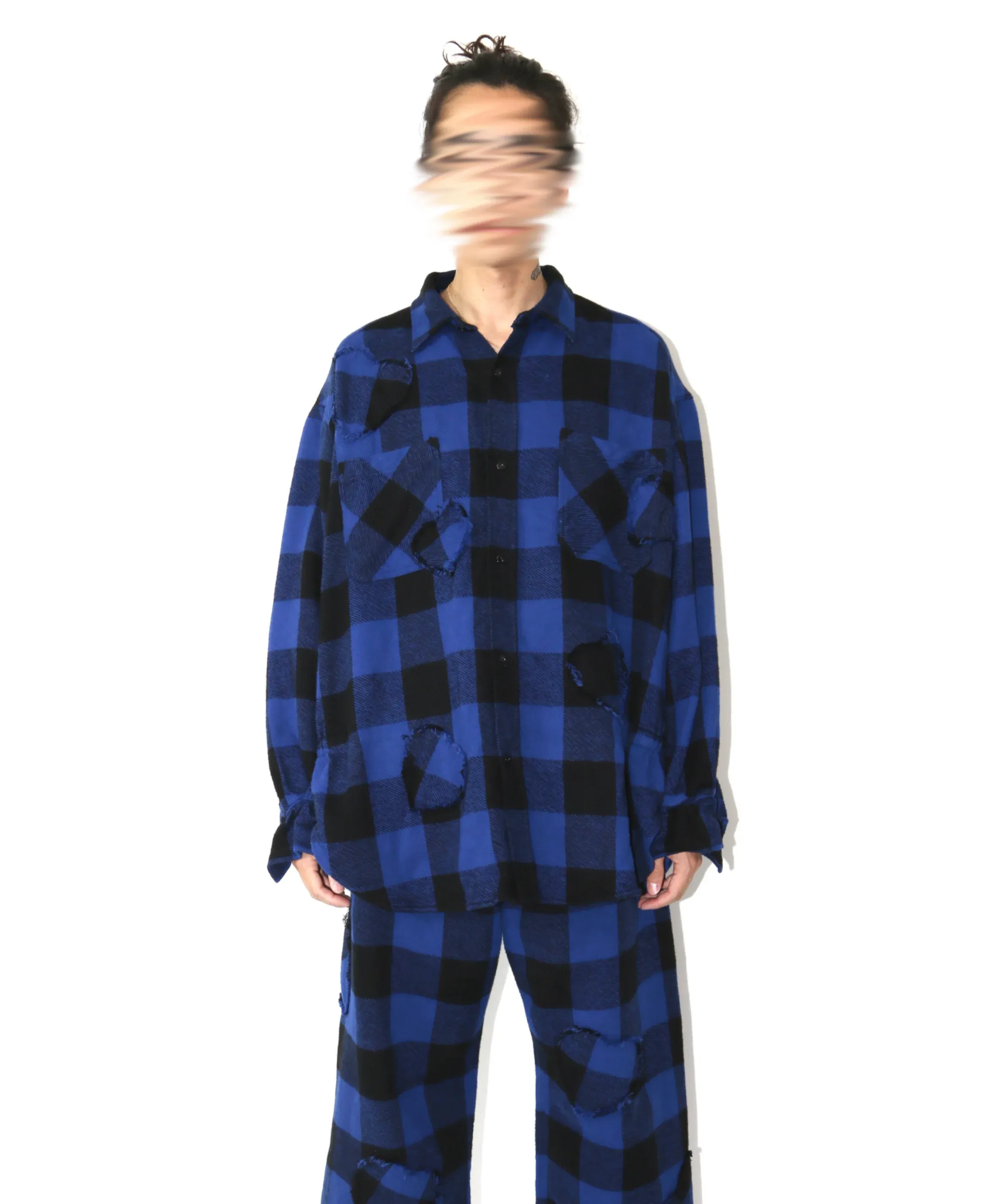 BELLOWS HEAVY FLANNEL SHIRTS - HEART NAM
