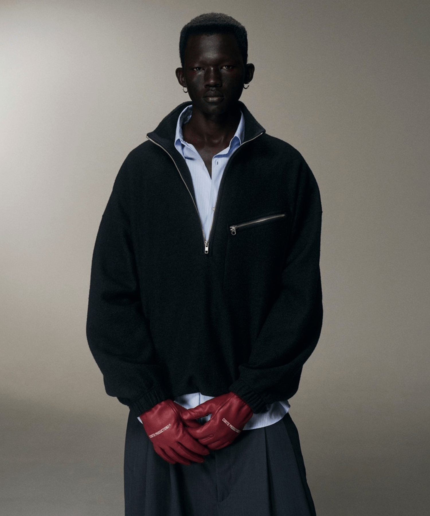 W/N Fleece Half Zip Top COOTIE PRODUCTIONS