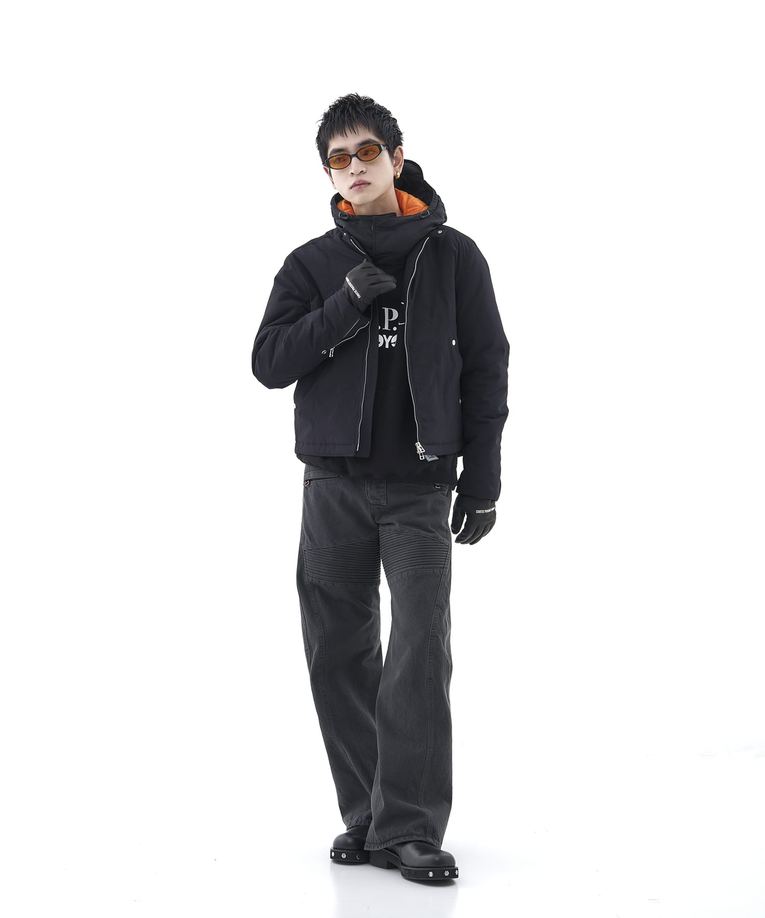 MOTORCYCLE PUFFER BLOUSON CONZ