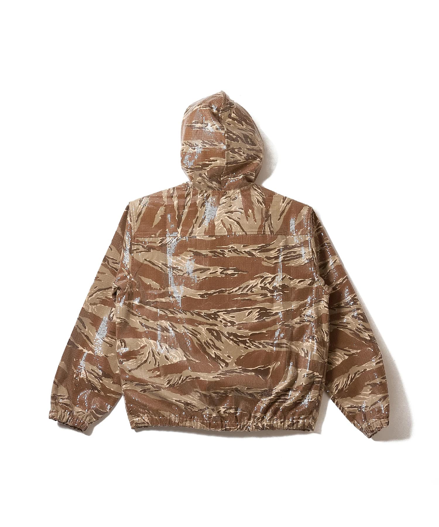 HOODED SPANGLE JACKET TIGER CAMO AFB