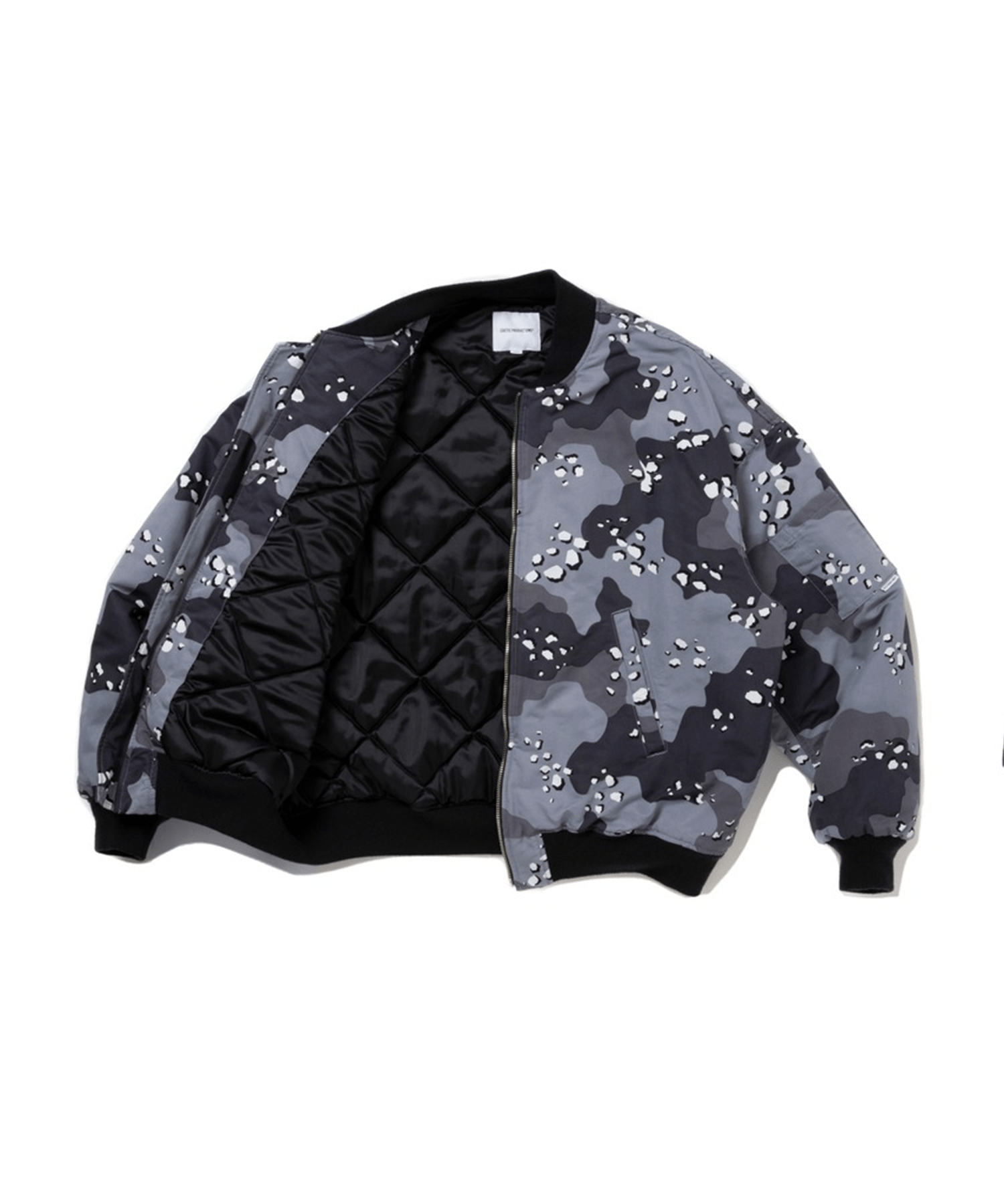 Camouflage Padded Bomber Jacket COOTIE PRODUCTIONS