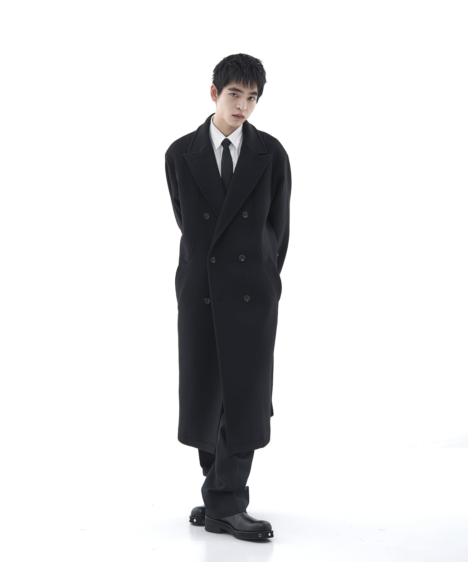 DOUBLE BREASTED CHESTER COAT CONZ