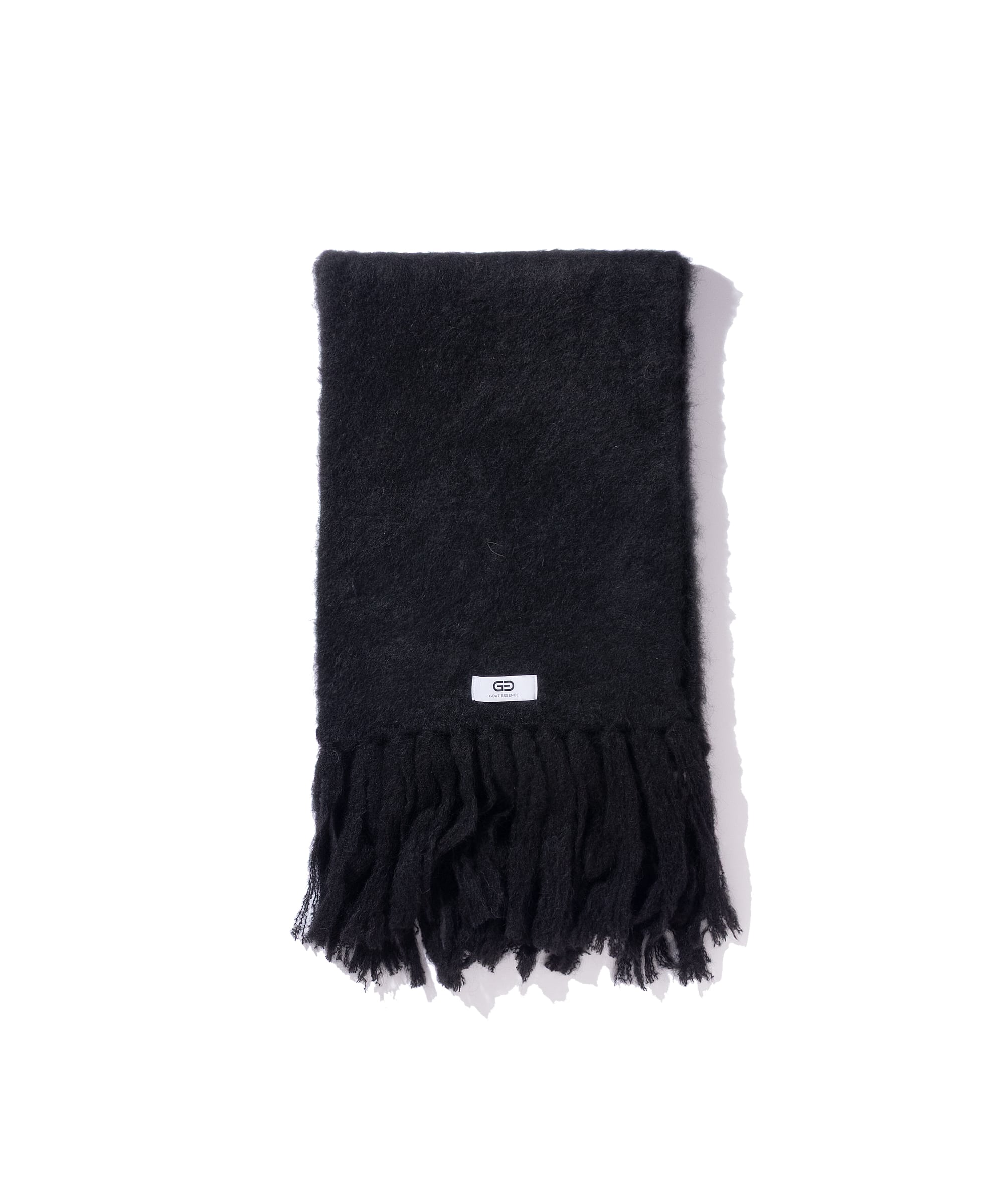 ALPACA FRINGE SCARF GOAT ESSENCE