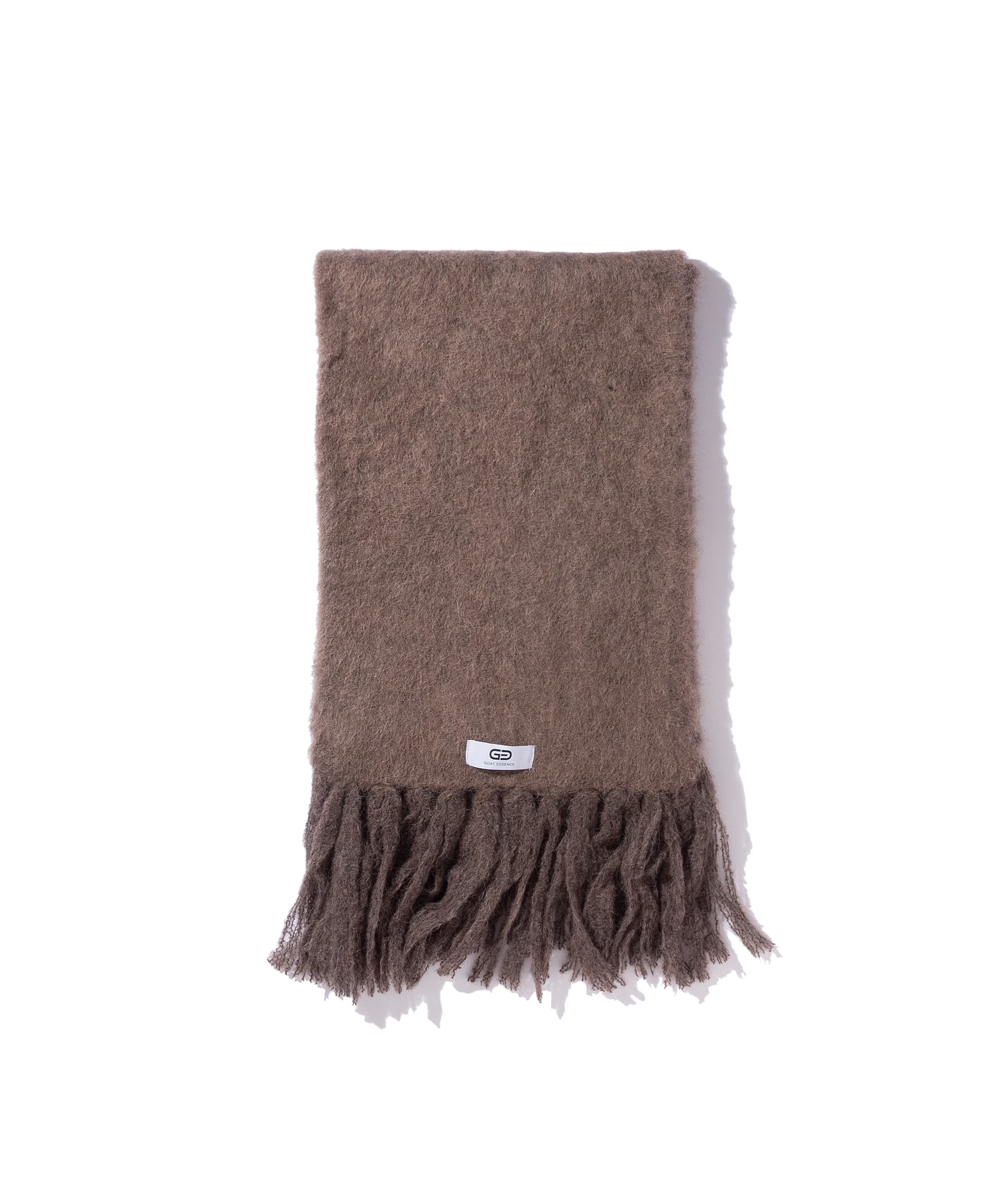 ALPACA FRINGE SCARF GOAT ESSENCE