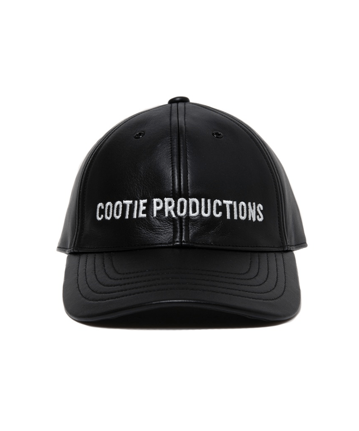 Leather 6 Panel Cap COOTIE PRODUCTIONS