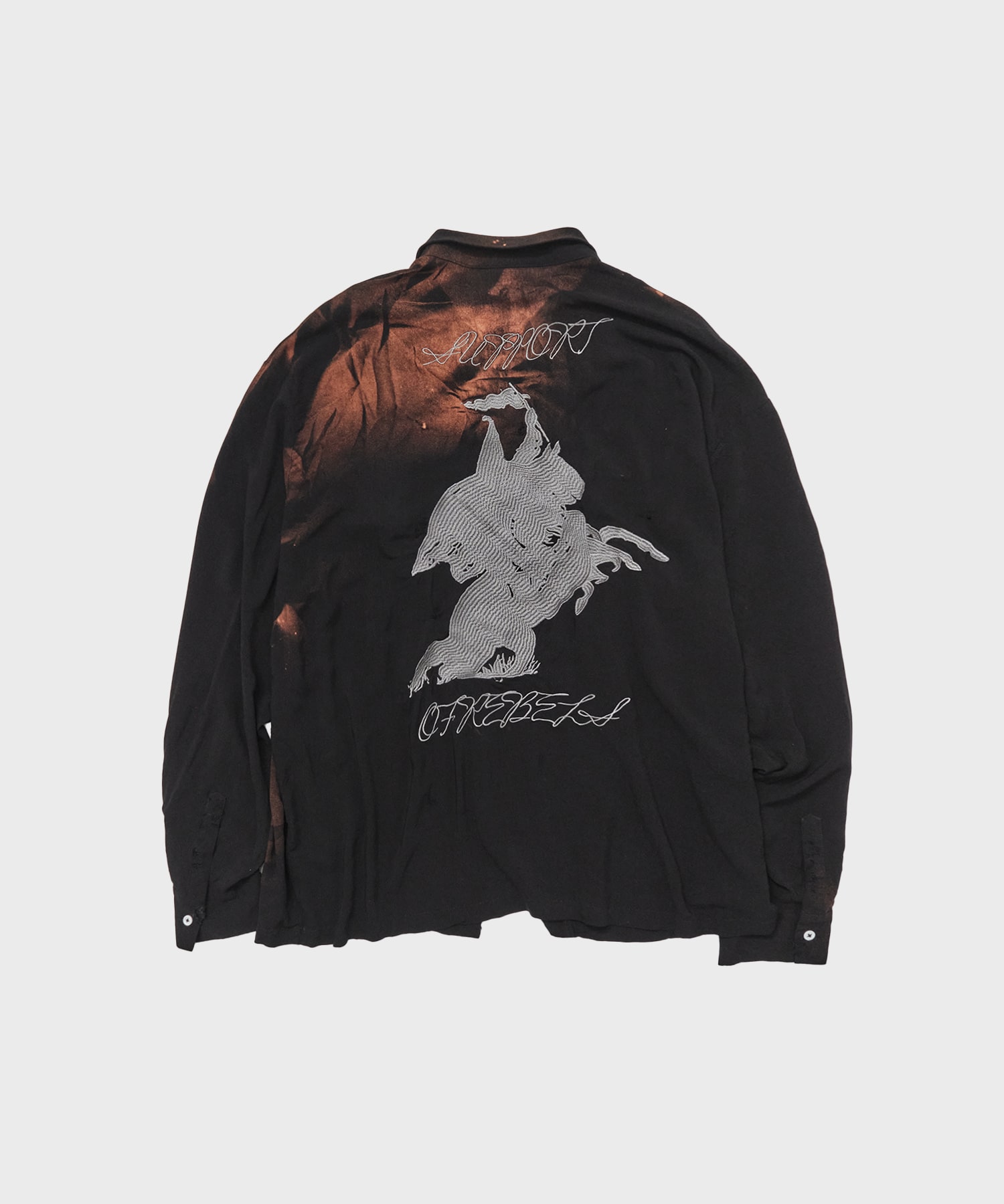 Dyed Civil Embroidery Shirt LES SIX