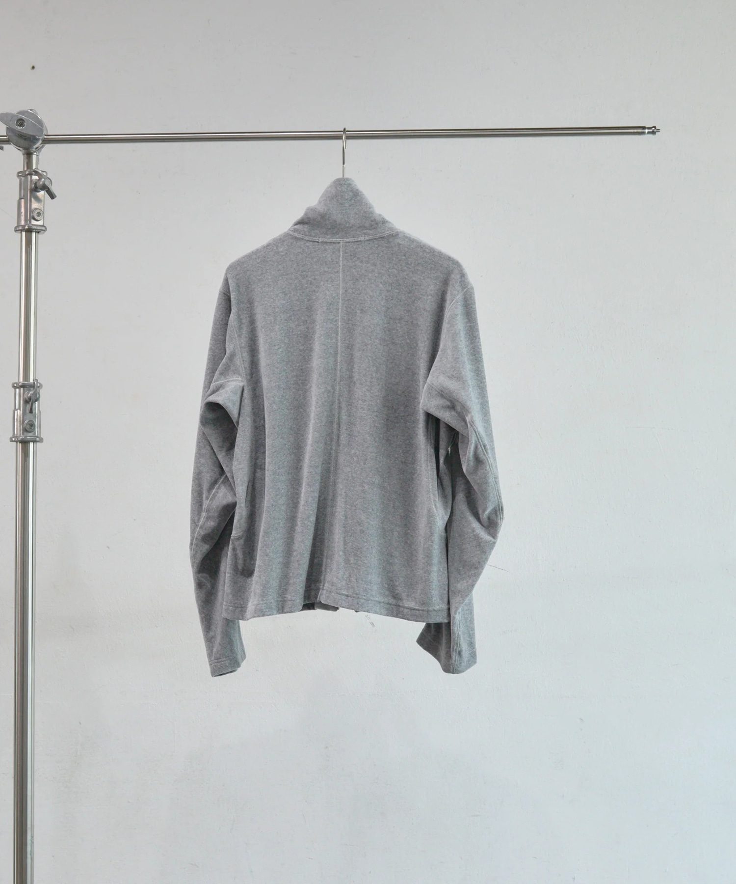 VELOUR ZIP UP TRACK TOP 