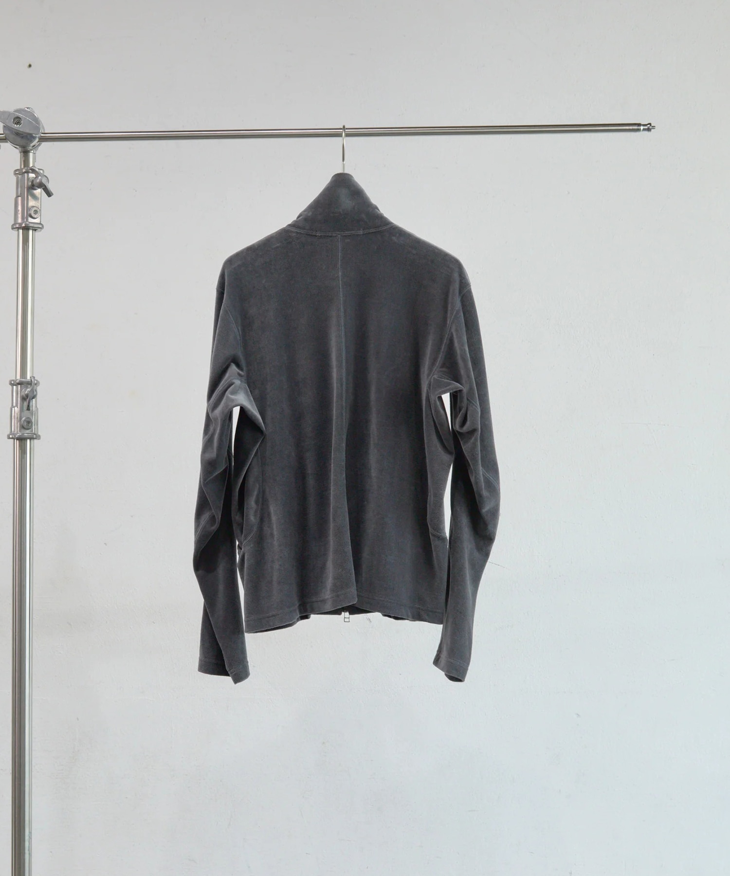 VELOUR ZIP UP TRACK TOP NVRFRGT