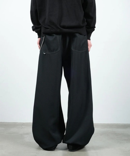 WIDE ONE TUCK STRAIGHT PANTS JieDa