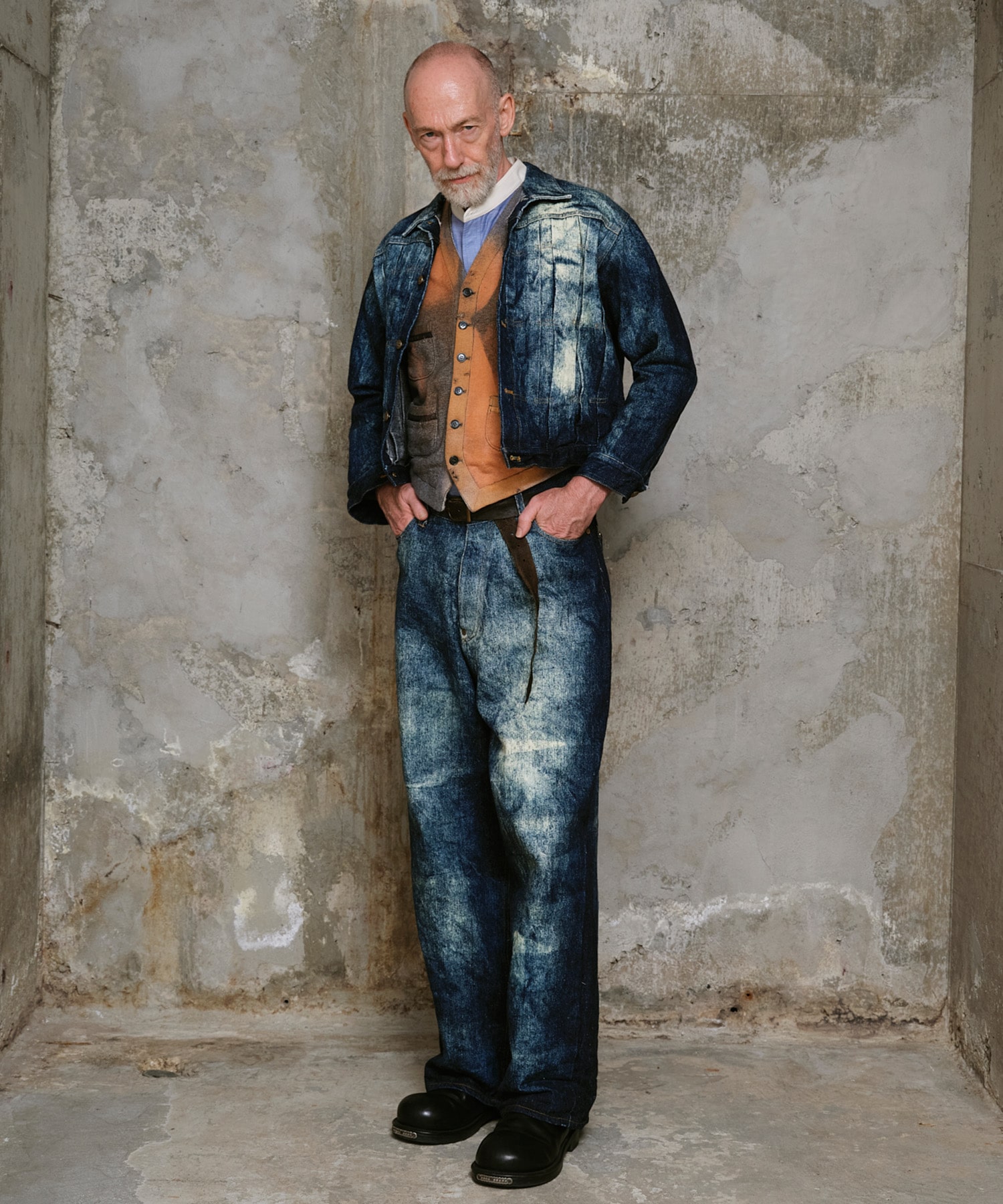 Battle Denim Pants LES SIX