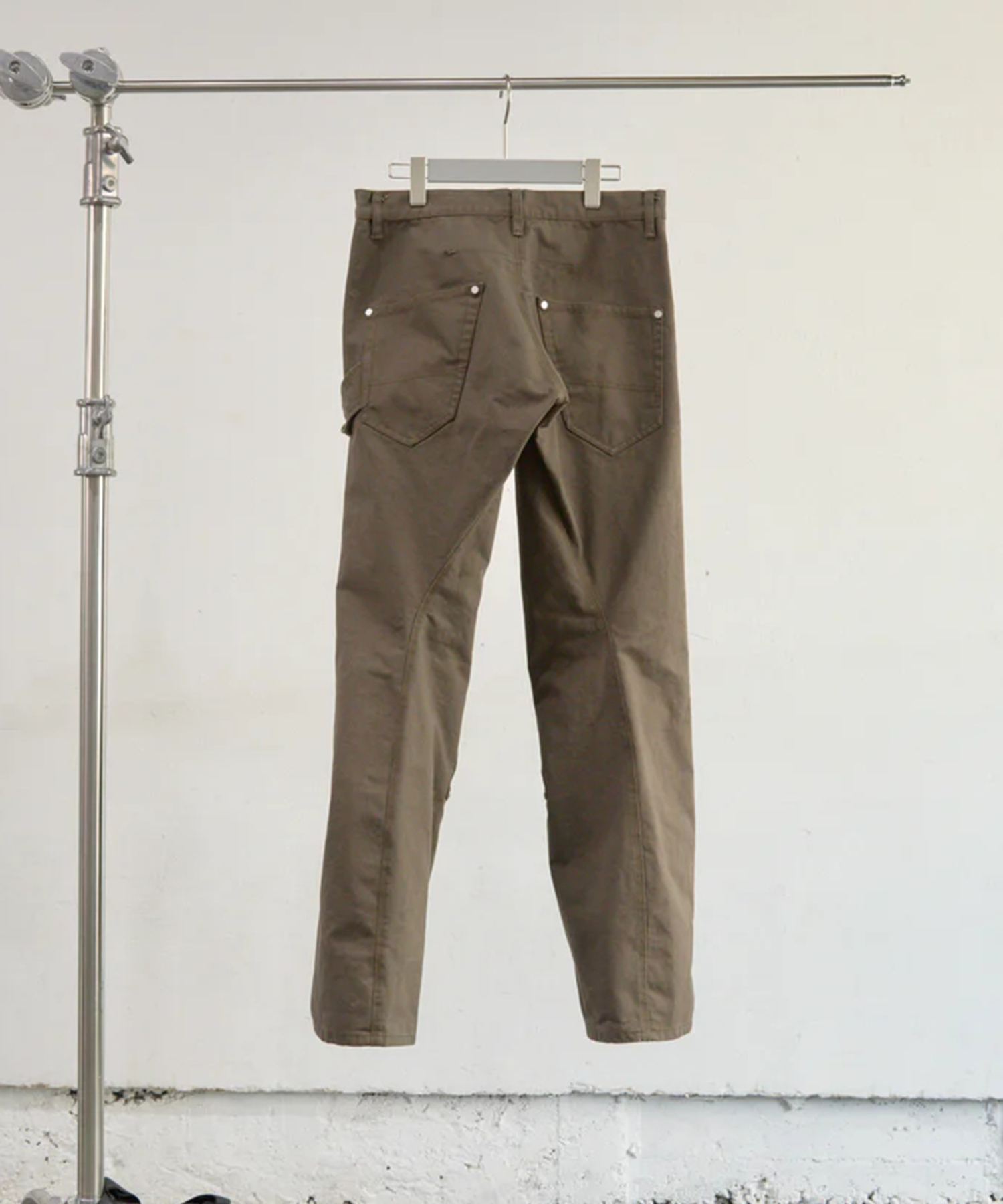 CURVED LEG DOUBLE KNEE WORK PANTS 