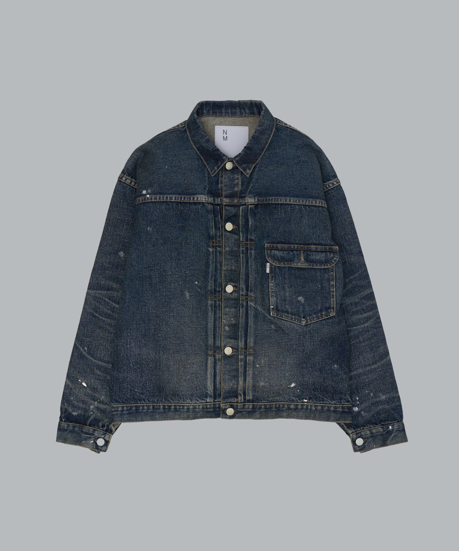 001 T-BACK DENIM JACKET NewManual