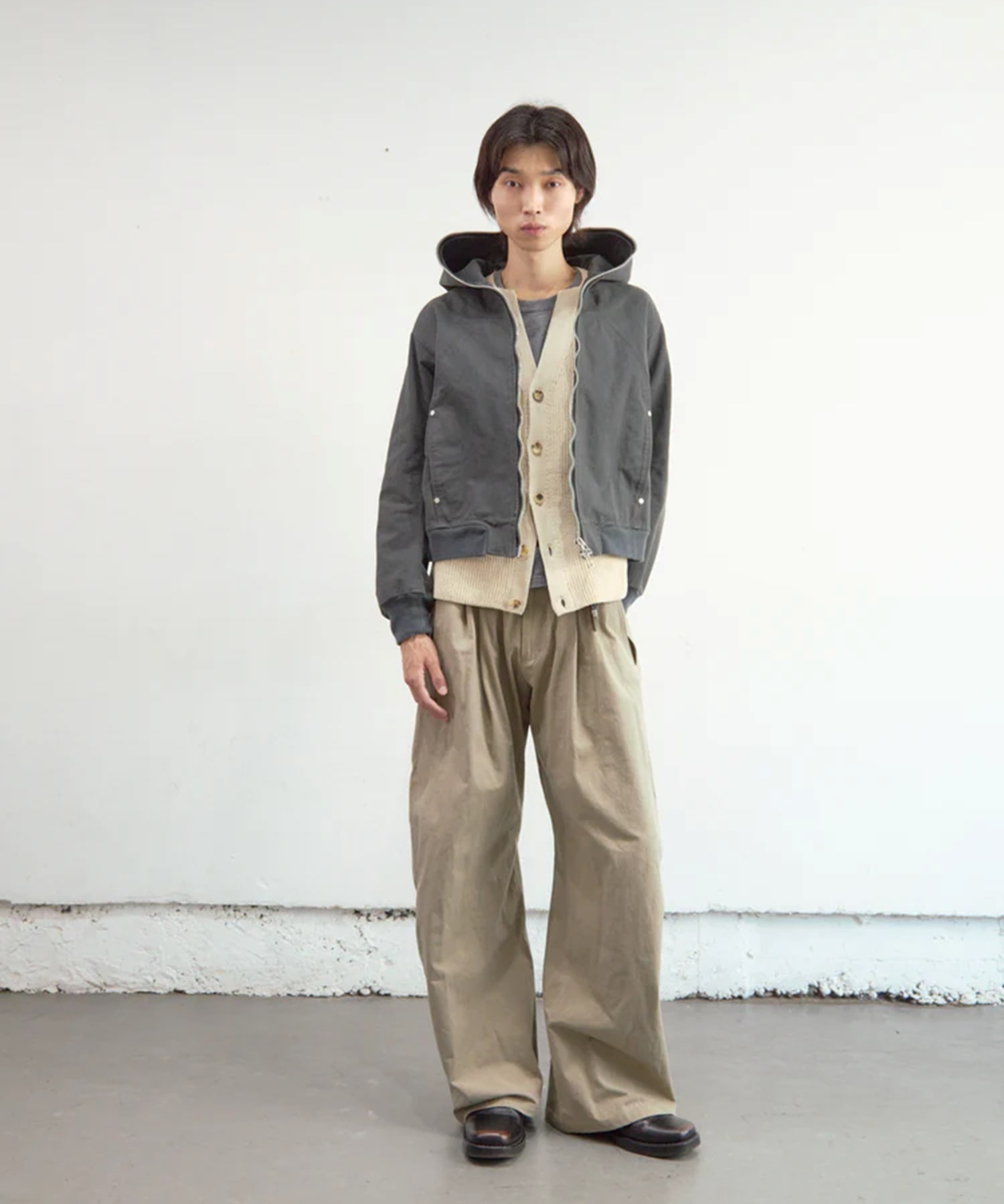 FULL ZIP UP HOODED JACKET 