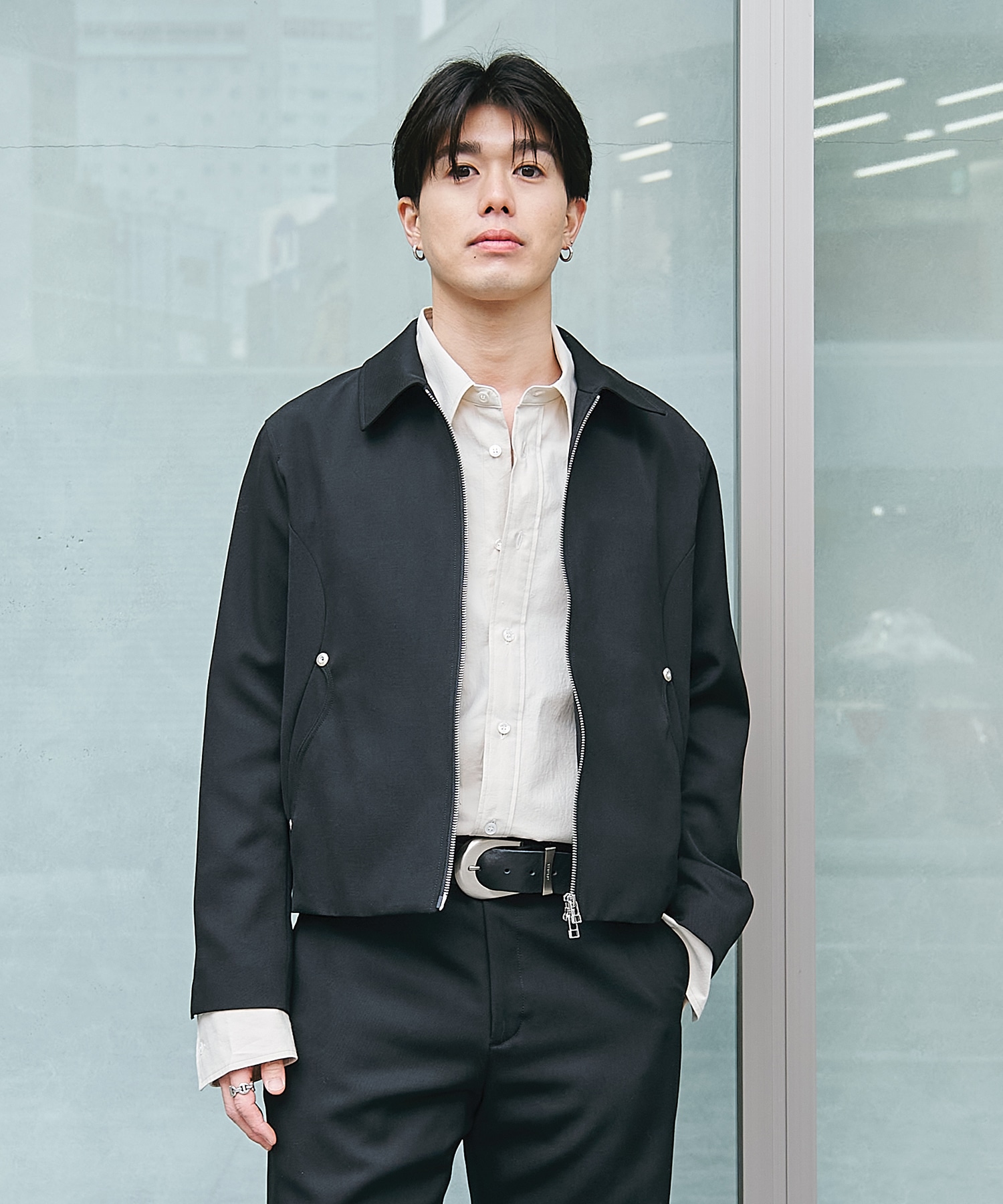 trim fit jacket CONZ