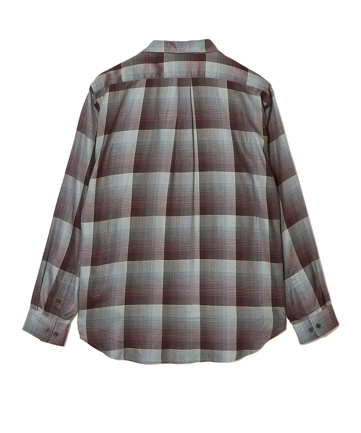 OMBRE OPEN COLLAR SHIRT 