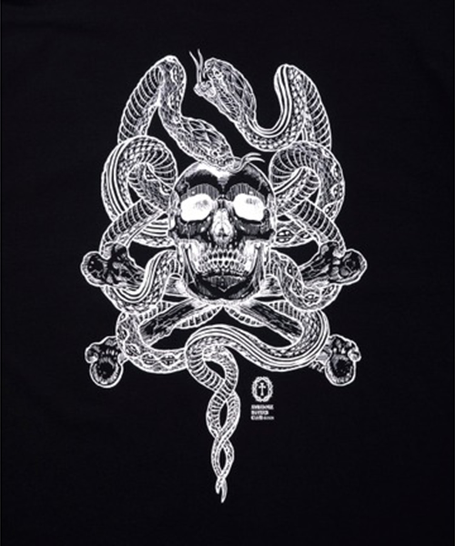 ASIC Oversized L/S Tee (Skull N Snake) Antidote BUYERS CLUB