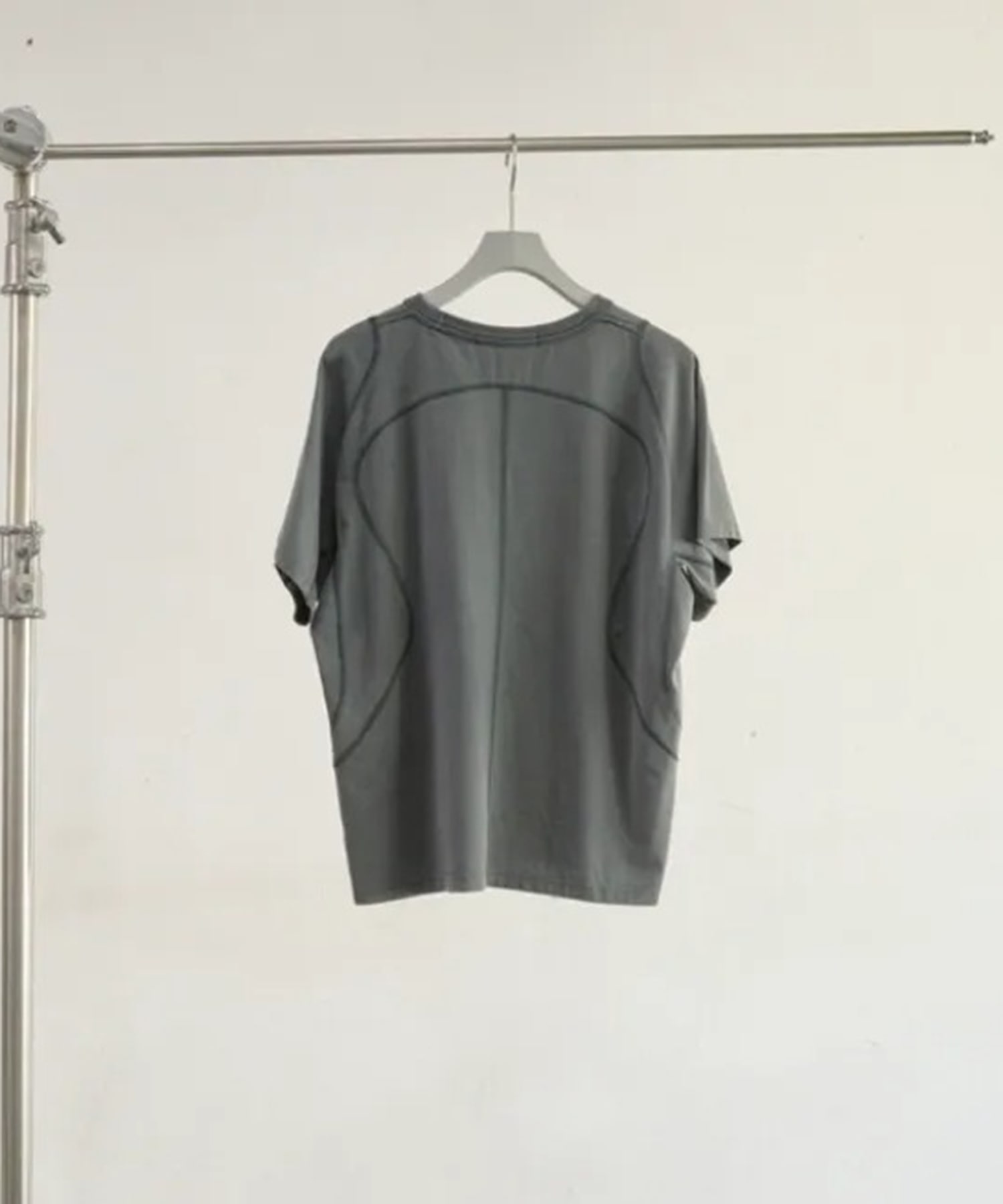 PANELLED HALF SLEEVE T-SHIRT NVRFRGT
