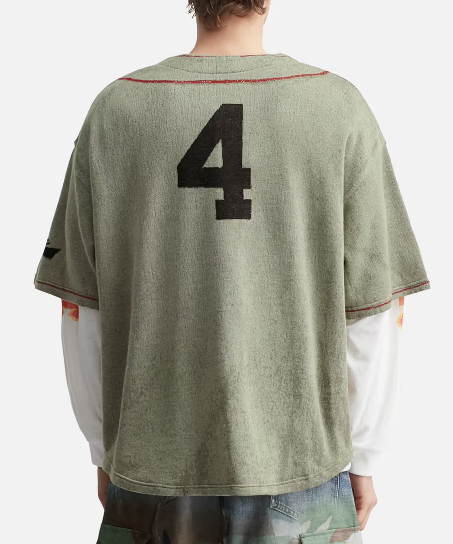 Knit Baseball T shirts TOLQ