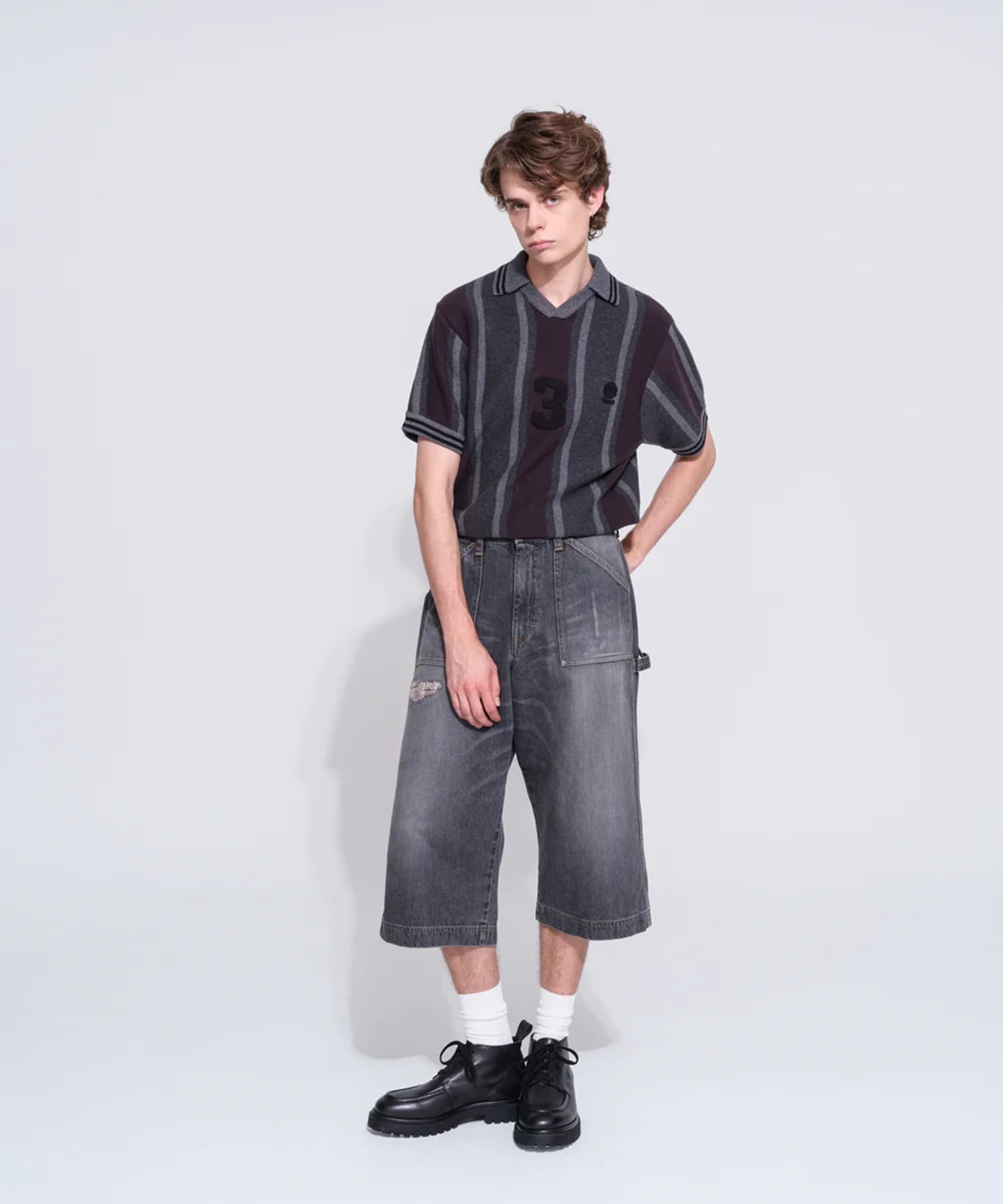 KNITTED SOCCER SHIRT RICE NINE TEN