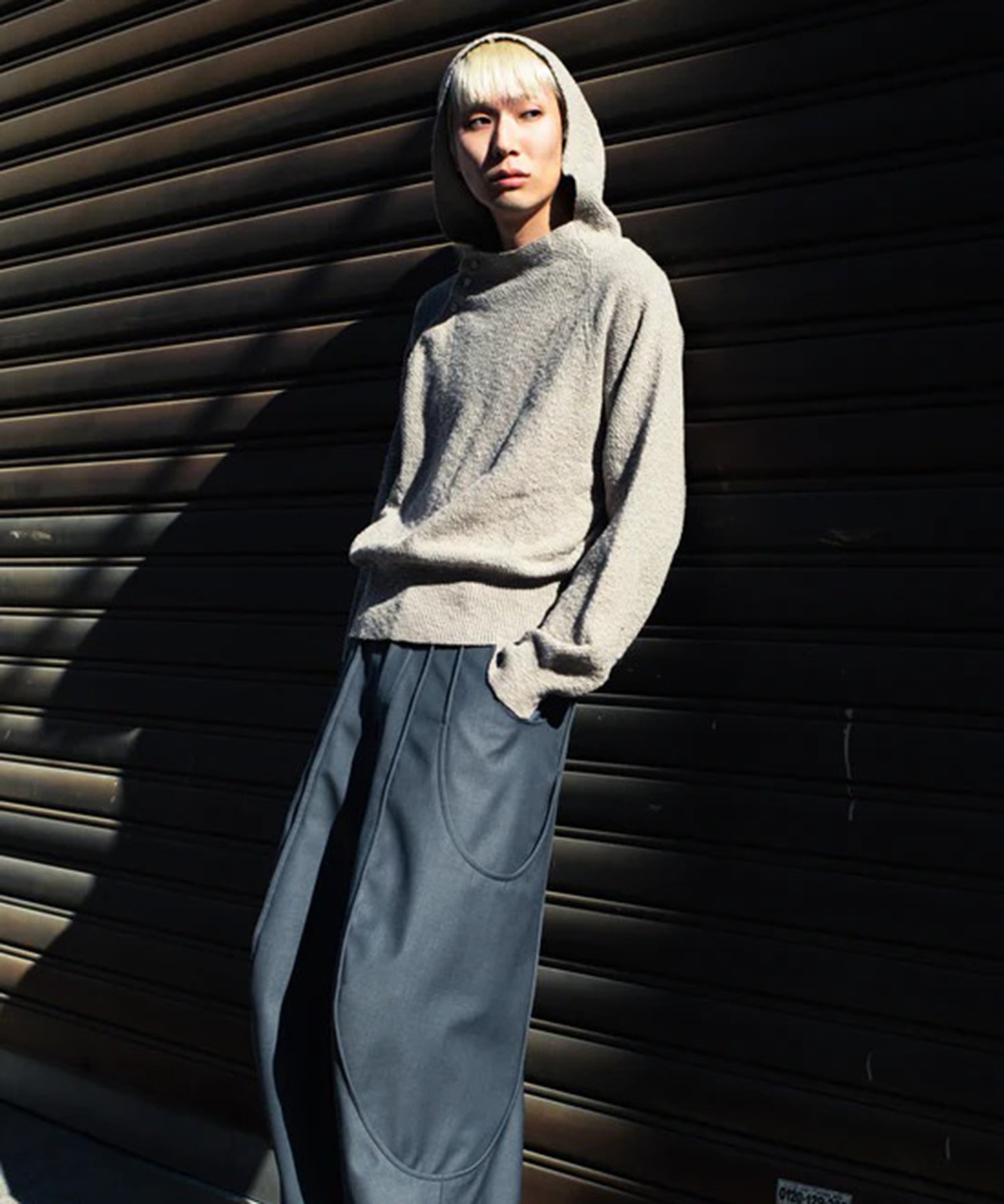 SUMMER KNIT HOODIE GOAT ESSENCE