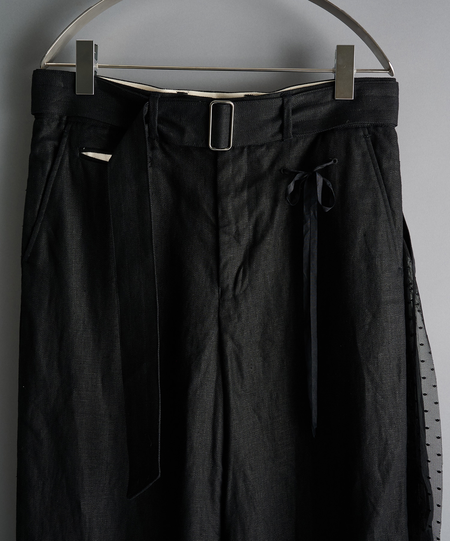 BELTED PANTS Midorikawa