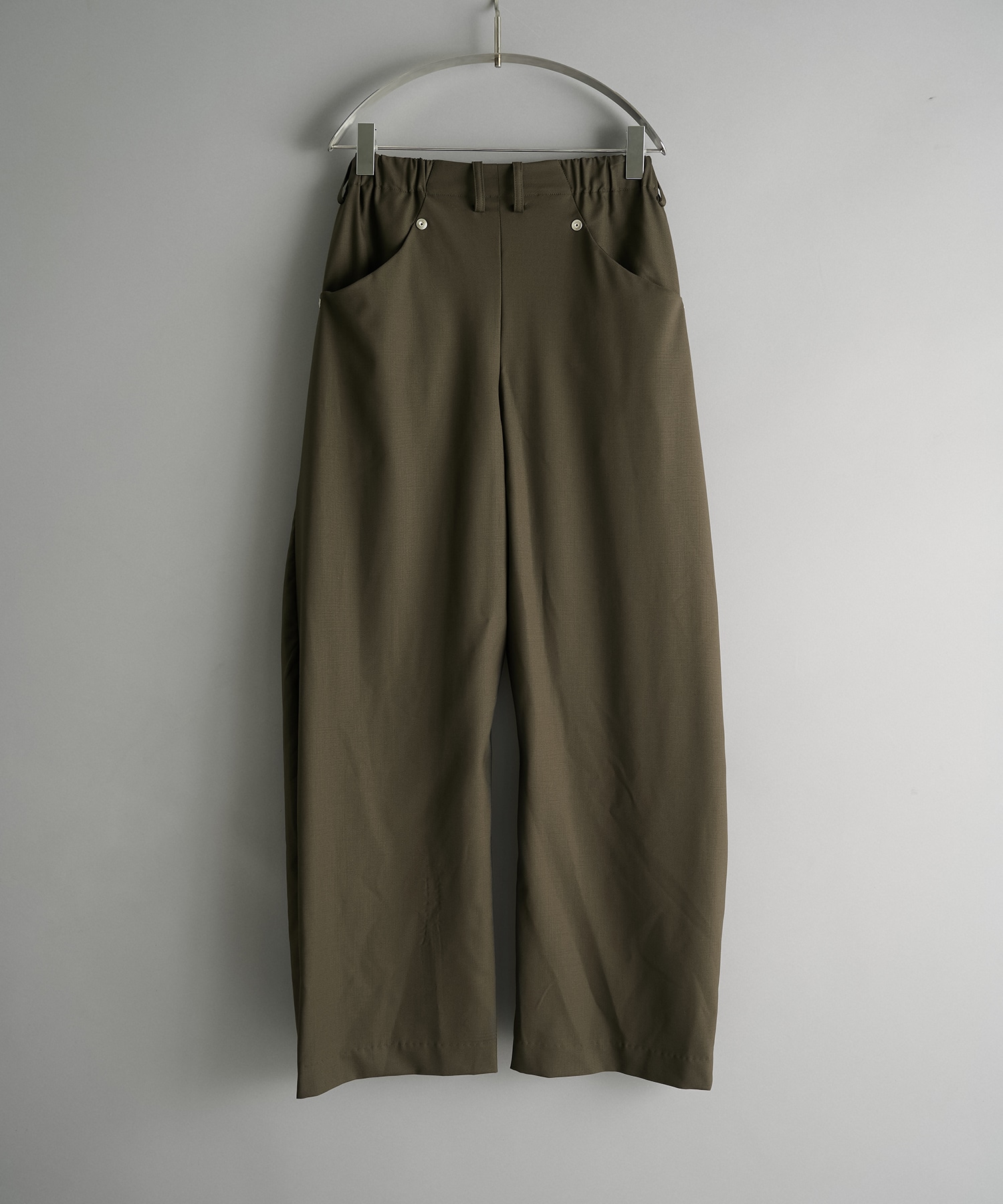 summer carve leg trousers super 110 CONZ