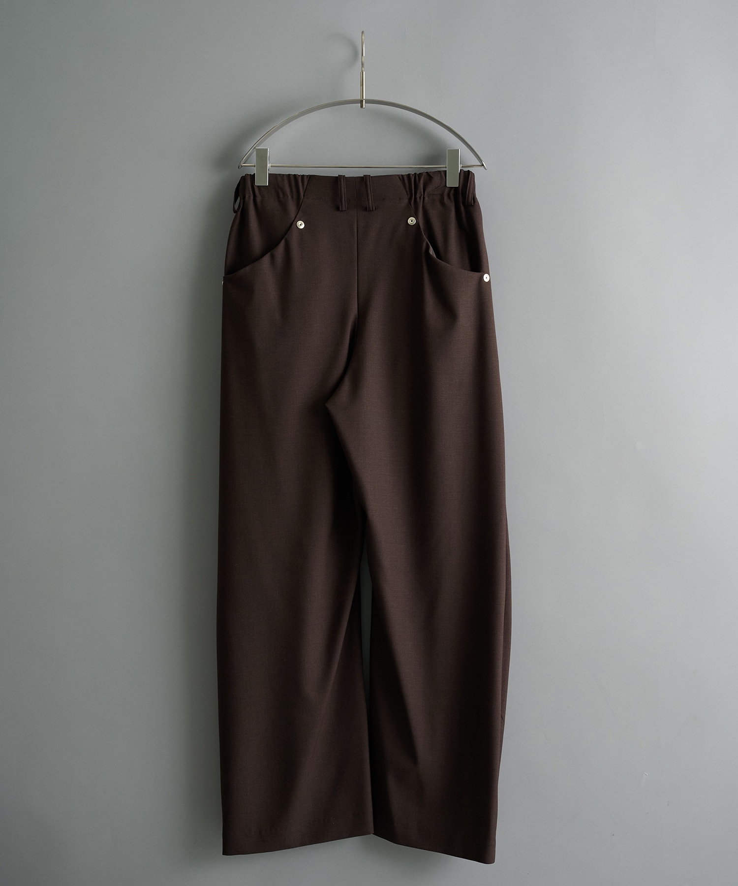 summer carve leg trousers super 110 CONZ