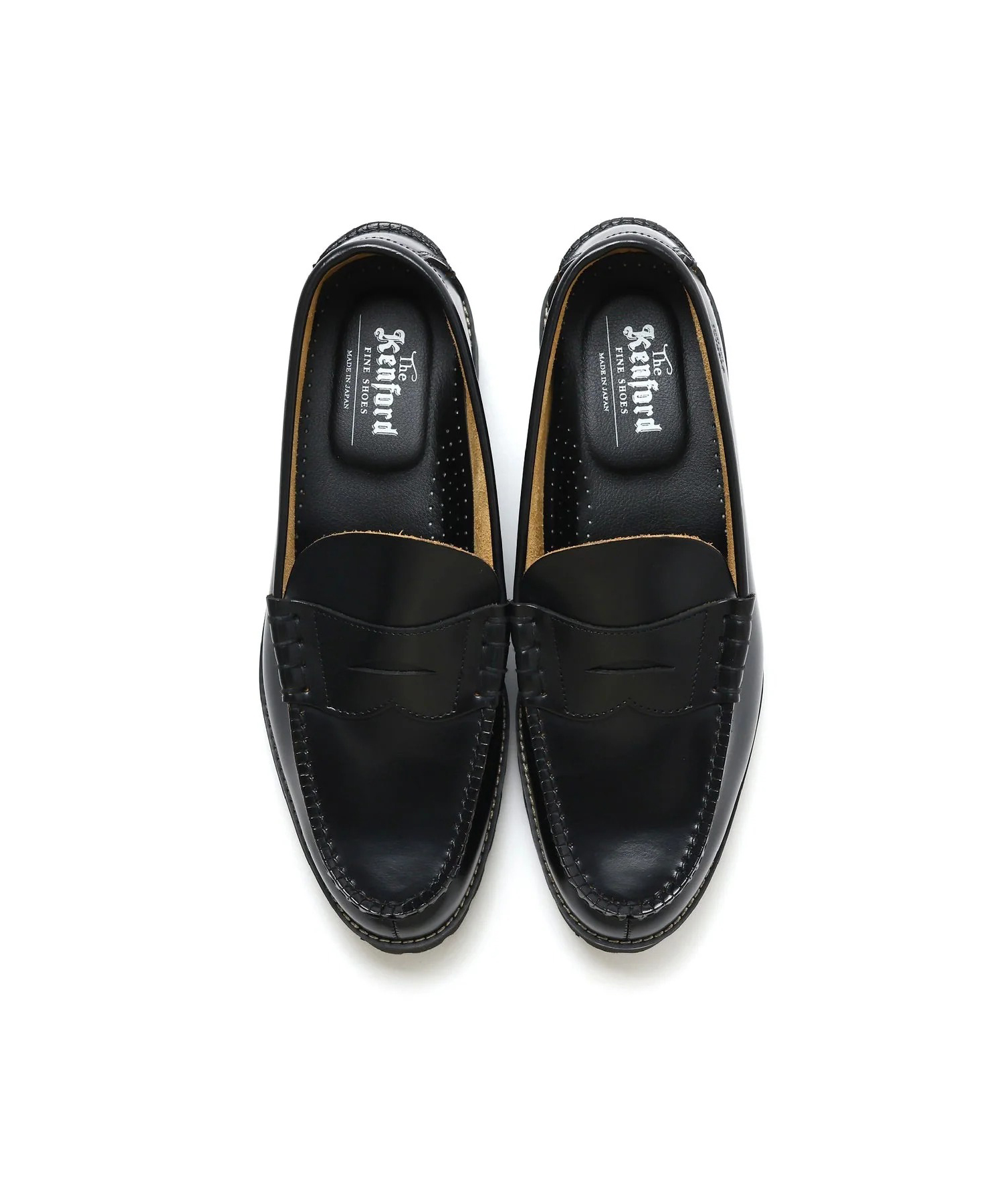 TANK SOLE LOAFERS BLACK The Kenford FINESHOES
