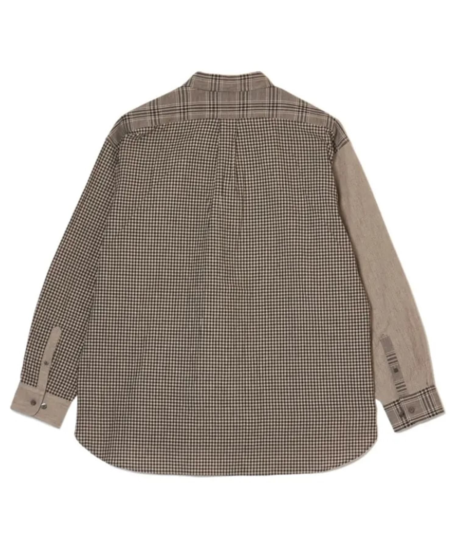 CSLINEN BIG SHIRT CRAZY PATTERN SUGARHILL