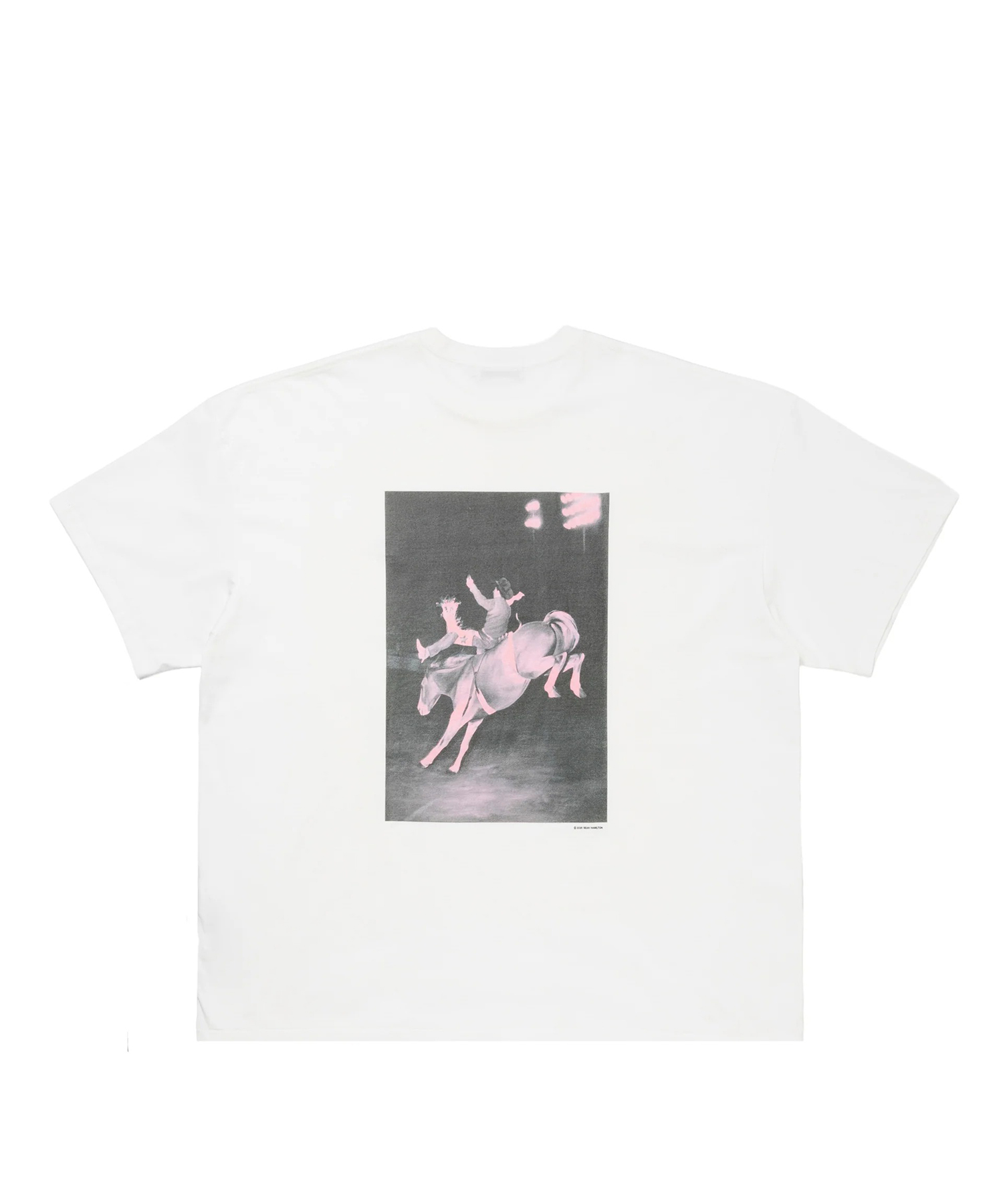 PRINT S/S TEE (PINK14) COOTIE PRODUCTIONS
