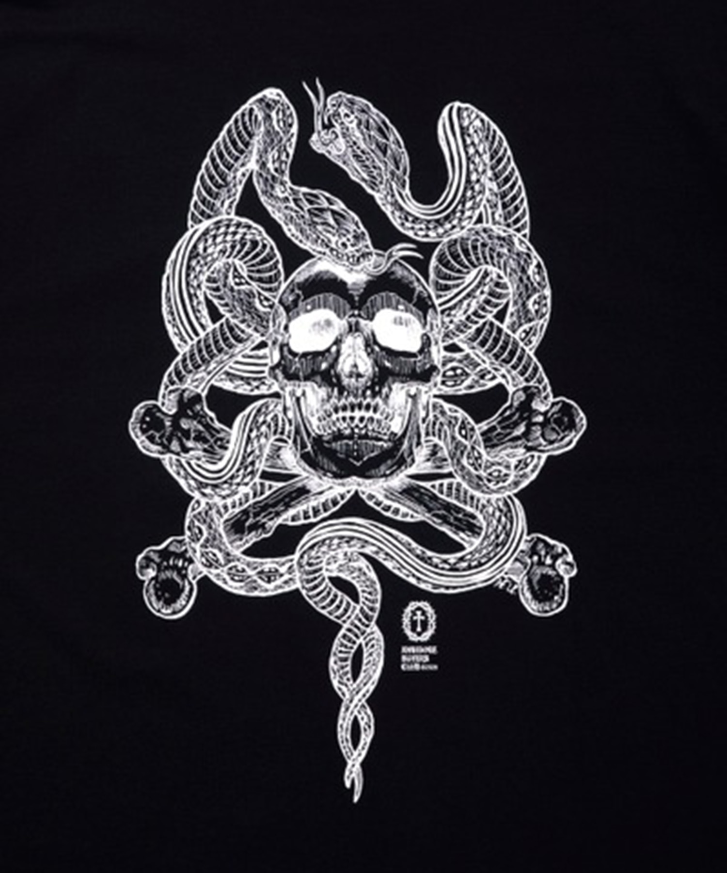 ASIC Oversized S/S Tee (Skull N Snake) Antidote BUYERS CLUB