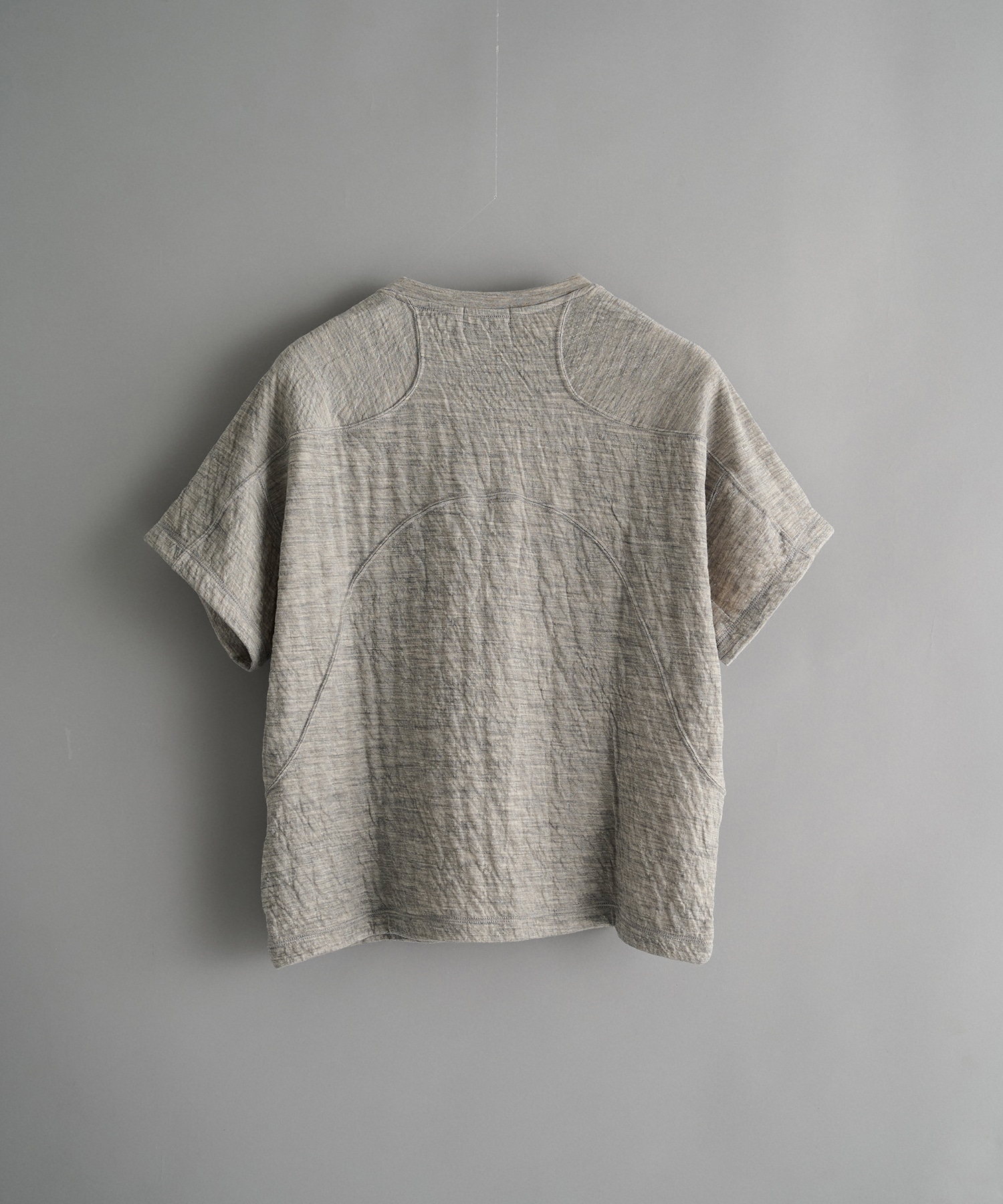 panel short sleeve tee bonded jersey CONZ