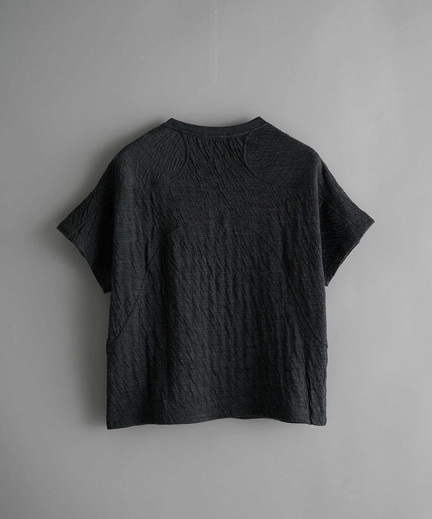 panel short sleeve tee bonded jersey CONZ