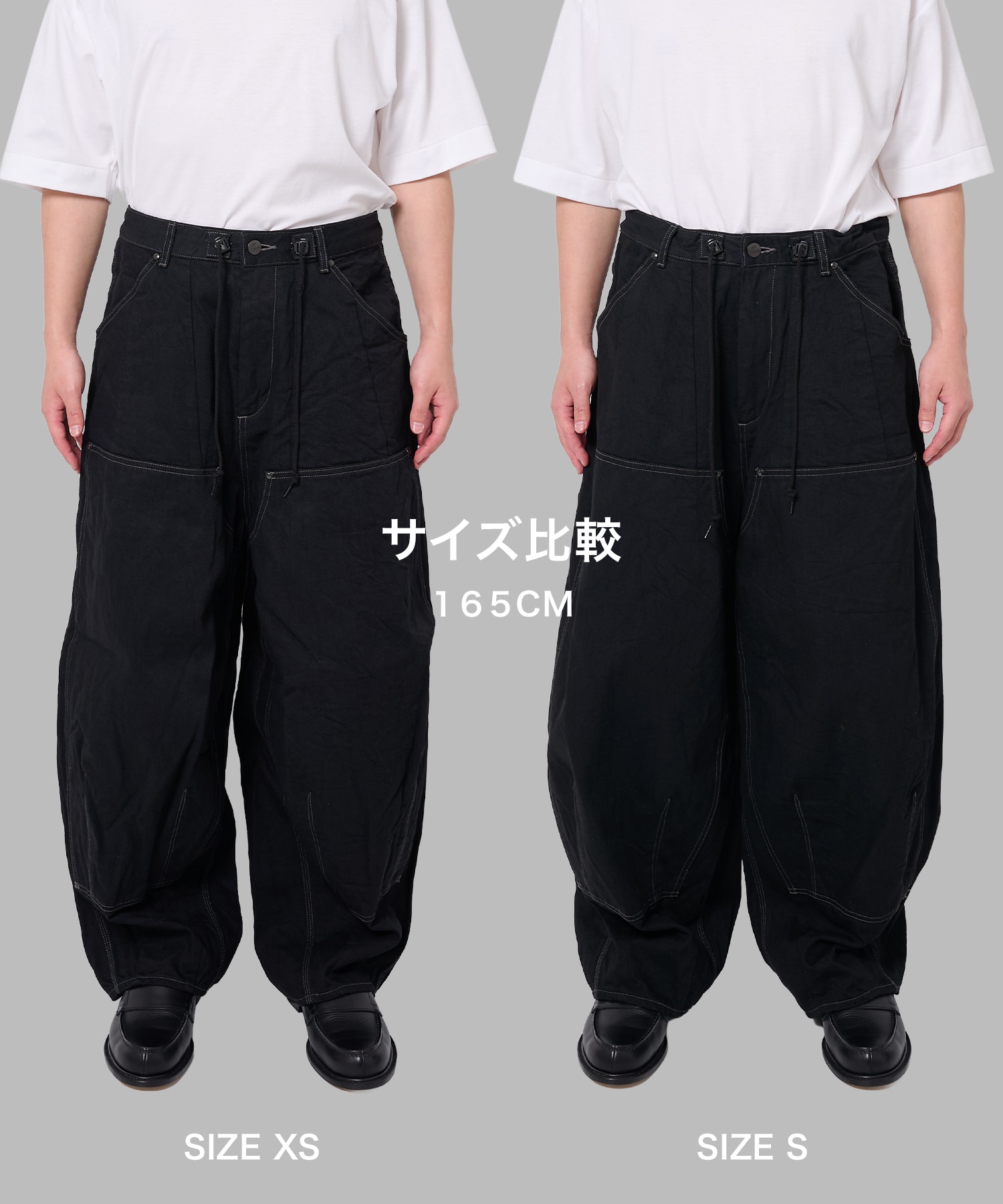 Needles 黒 カーゴパンツ M 別注 H.D. Double Knee PANTS(XS BLACK): Needles: MENS｜CONZ ONLINE
