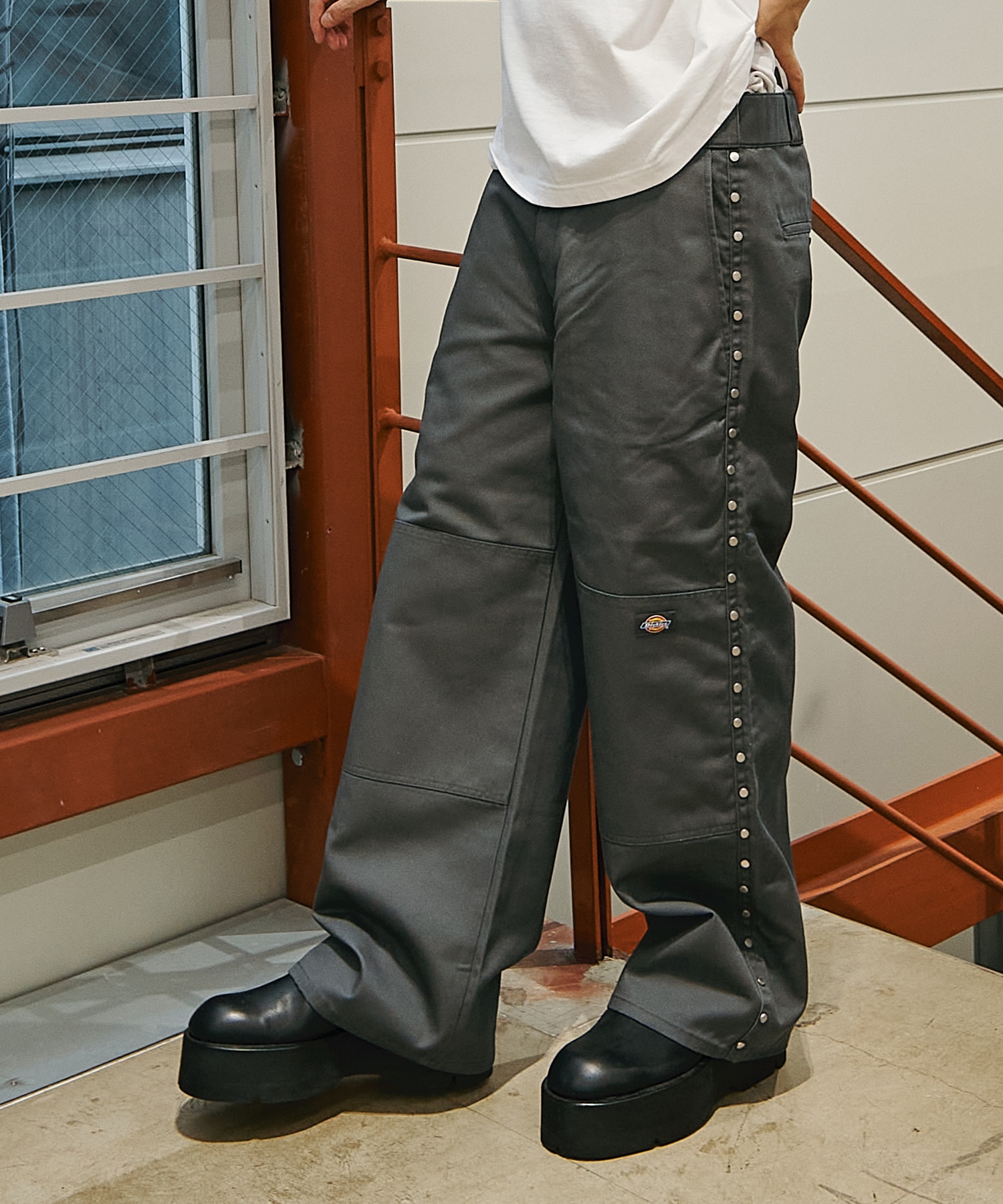 STUDDED WIDE PANTS AFB