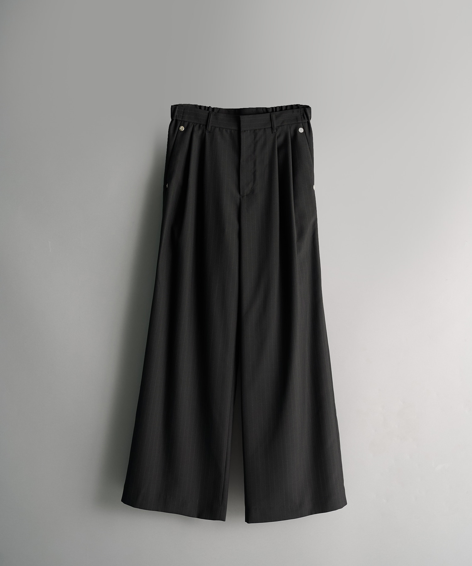 double pleated wide leg trousers CONZ