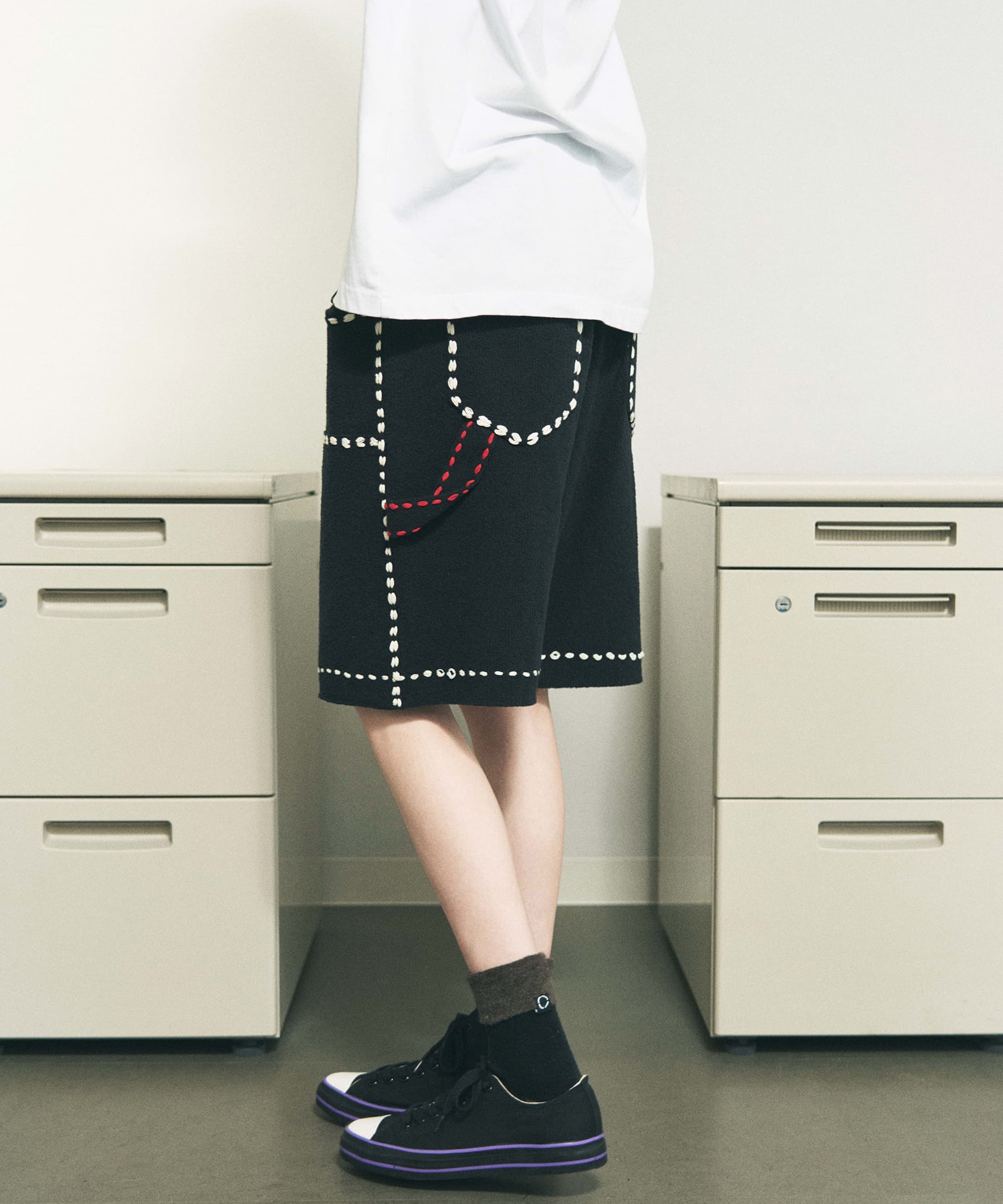 SUMMER PG1 DOUBLE KNEE SHORTS PHINGERIN