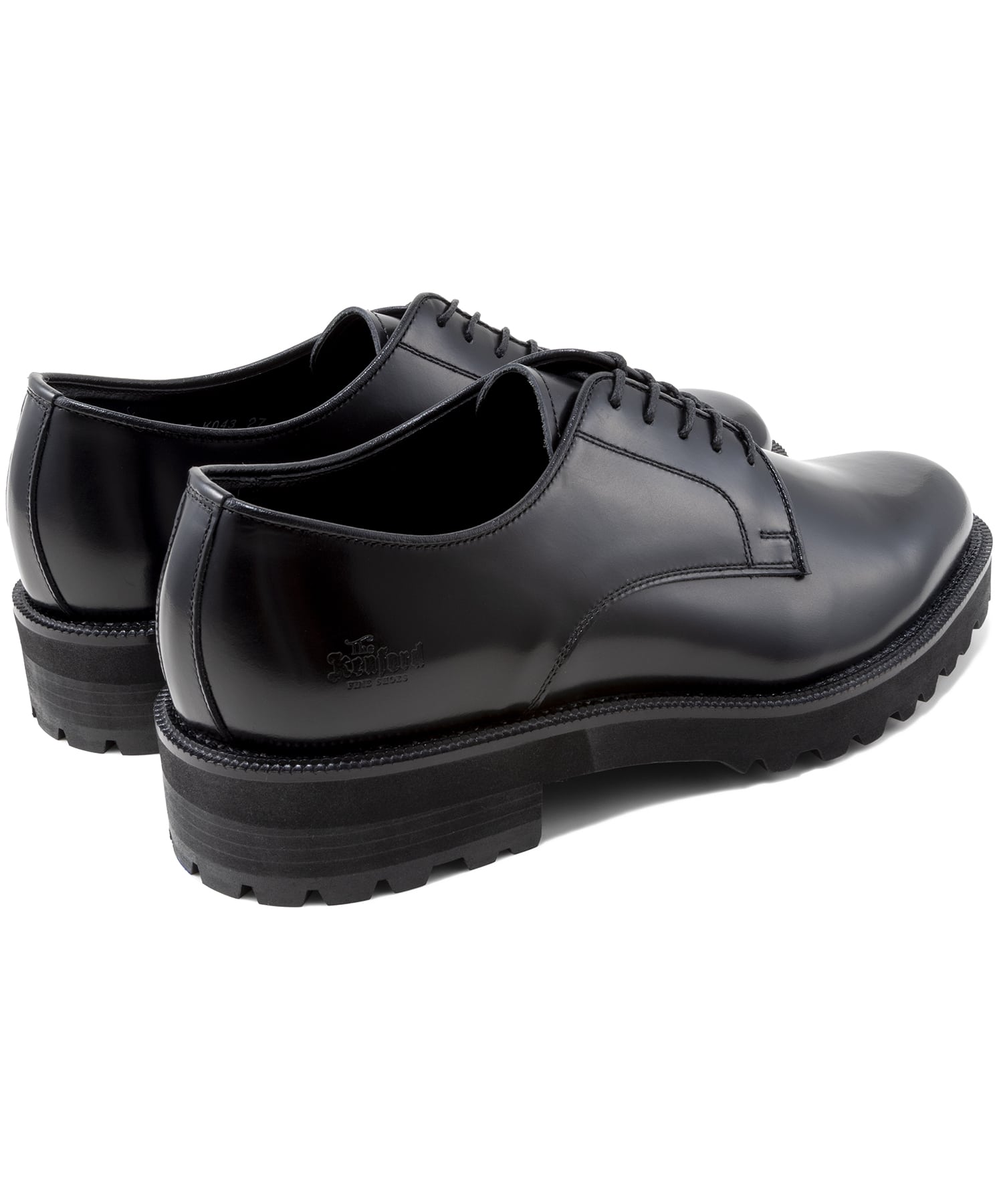 NEW CLASSIC PLAIN TOE　BLACK The Kenford FINESHOES