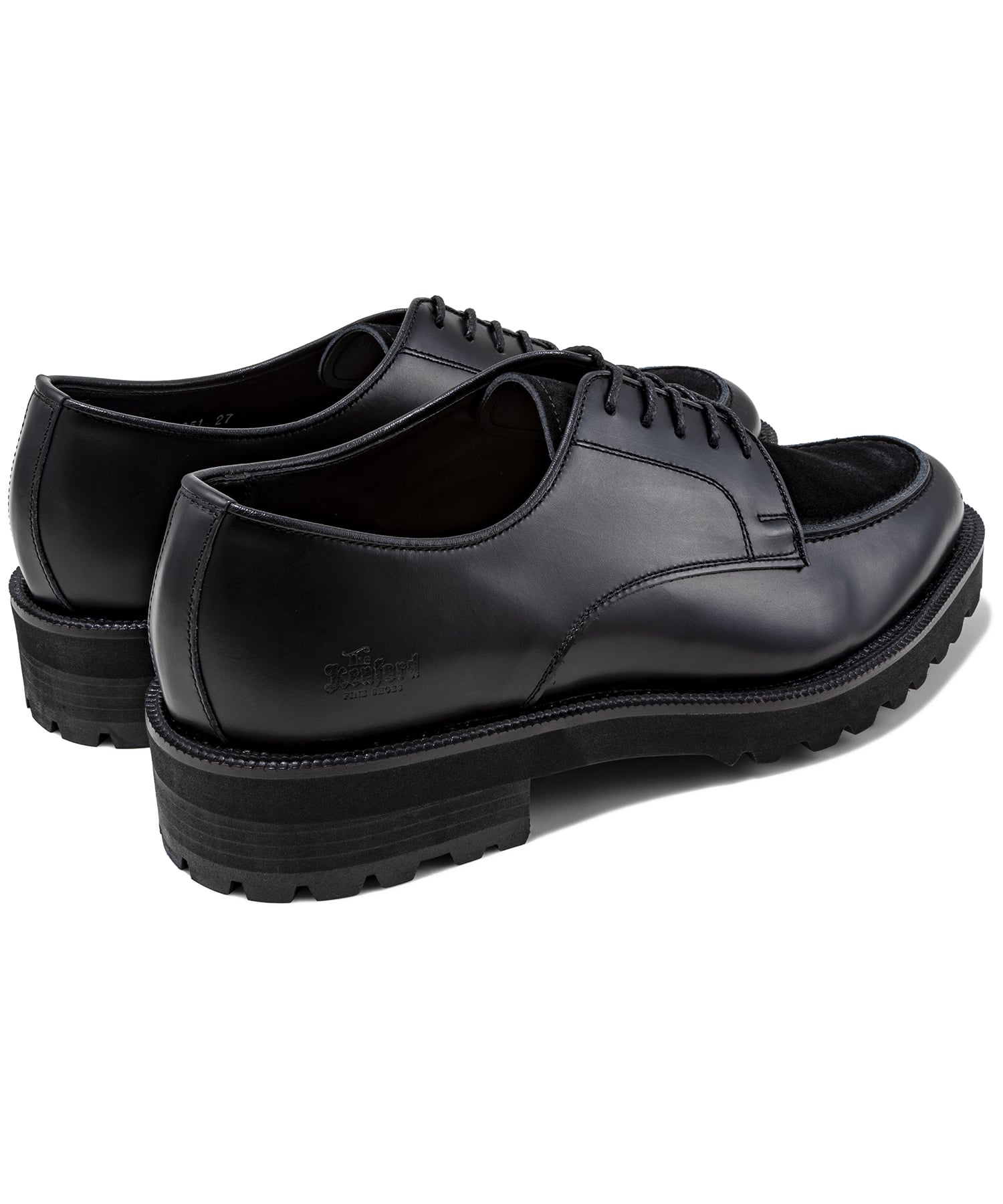NEW CLASSIC U MOC　BLACK BLACK SUEDE The Kenford FINESHOES