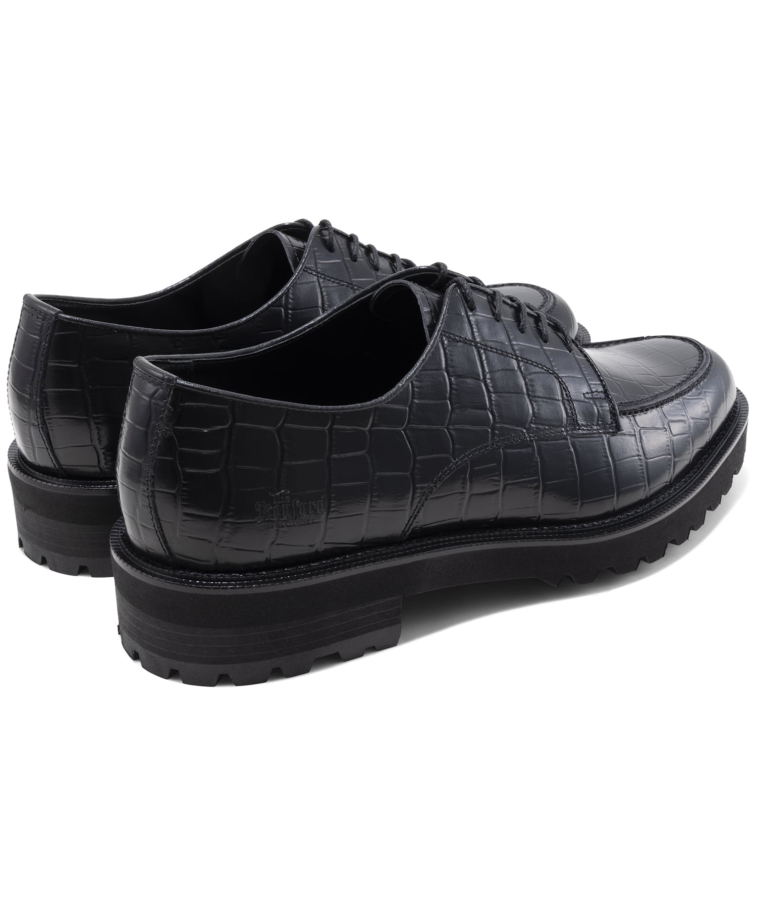 NEW CLASSIC U MOC　BLACK GROCODILE The Kenford FINESHOES