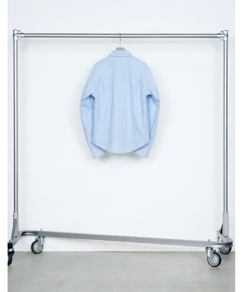PANELLED UTILITY DRESS SHIRT NVRFRGT