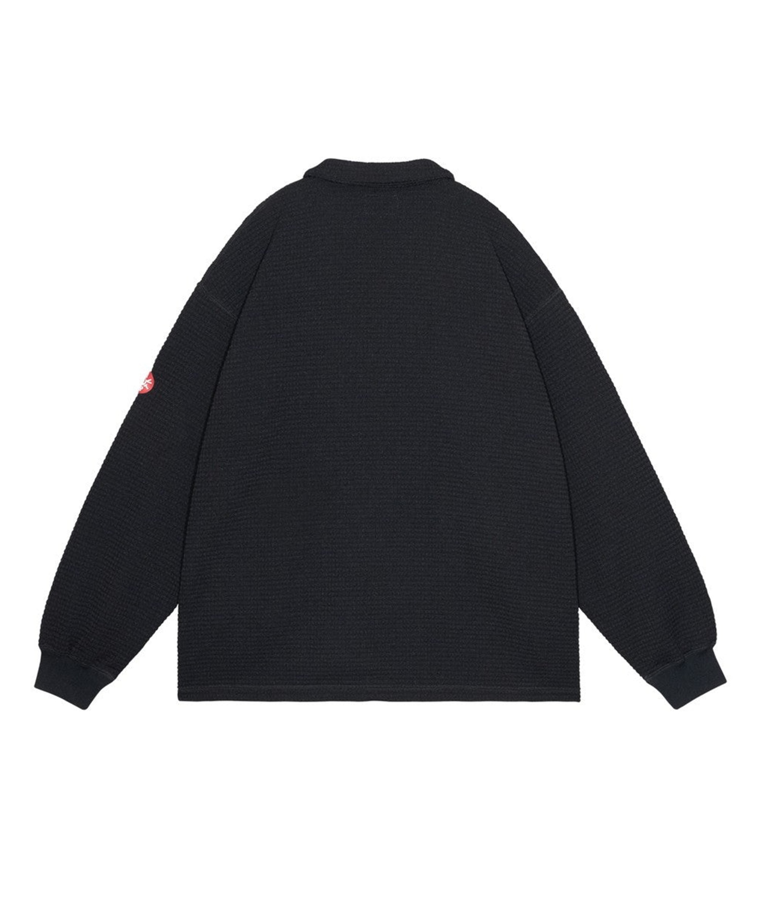 WAFFLE JERSEY ZIP SHIRT C.E.