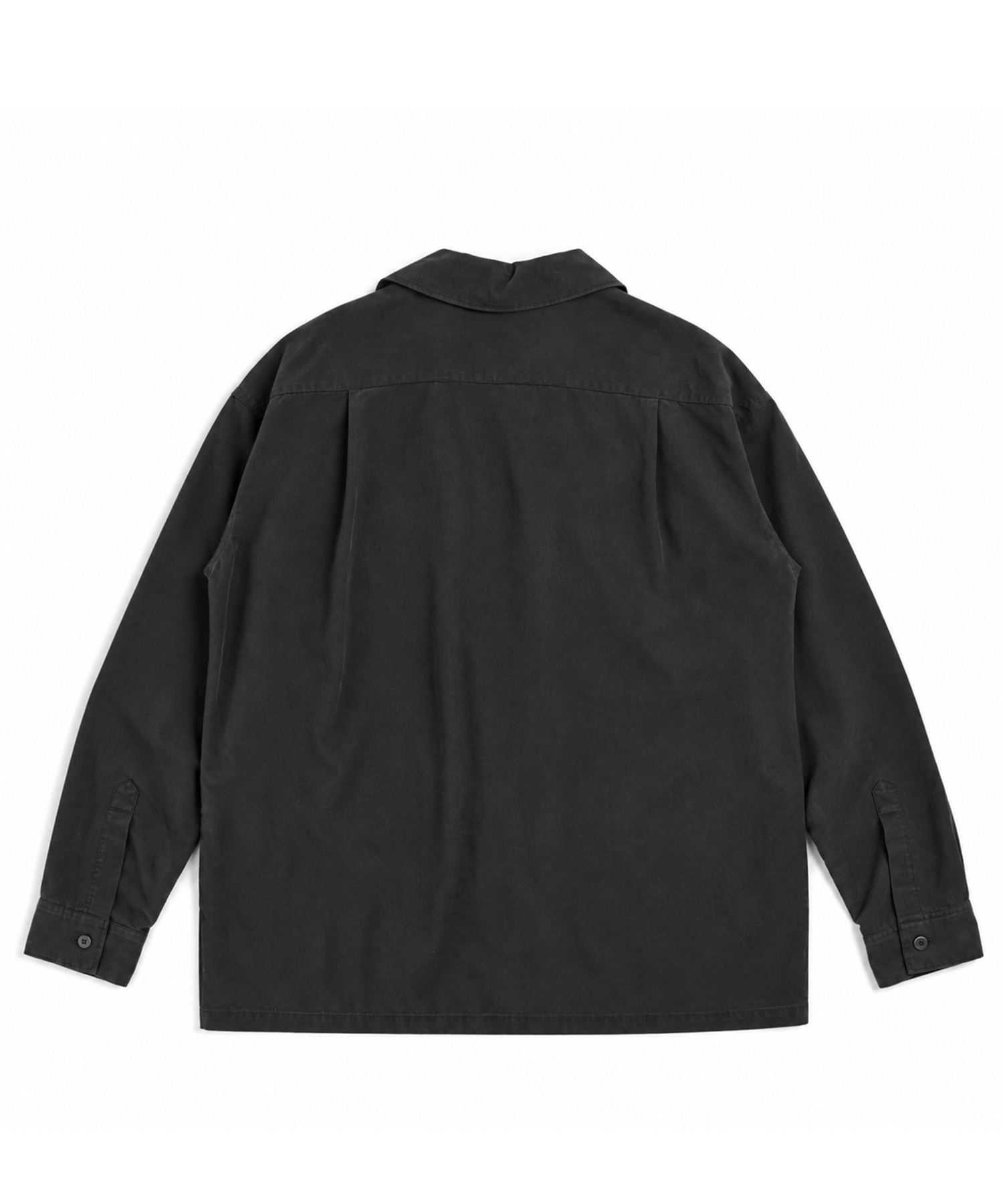 POWDERY FADE POPLIN OPEN COLLAR SHIRTS ANTHEM A
