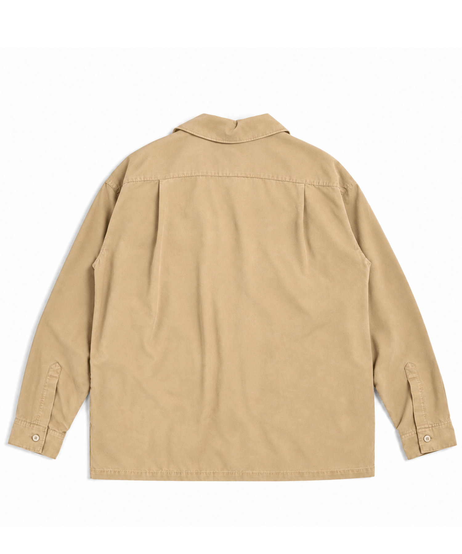 POWDERY FADE POPLIN OPEN COLLAR SHIRTS ANTHEM A