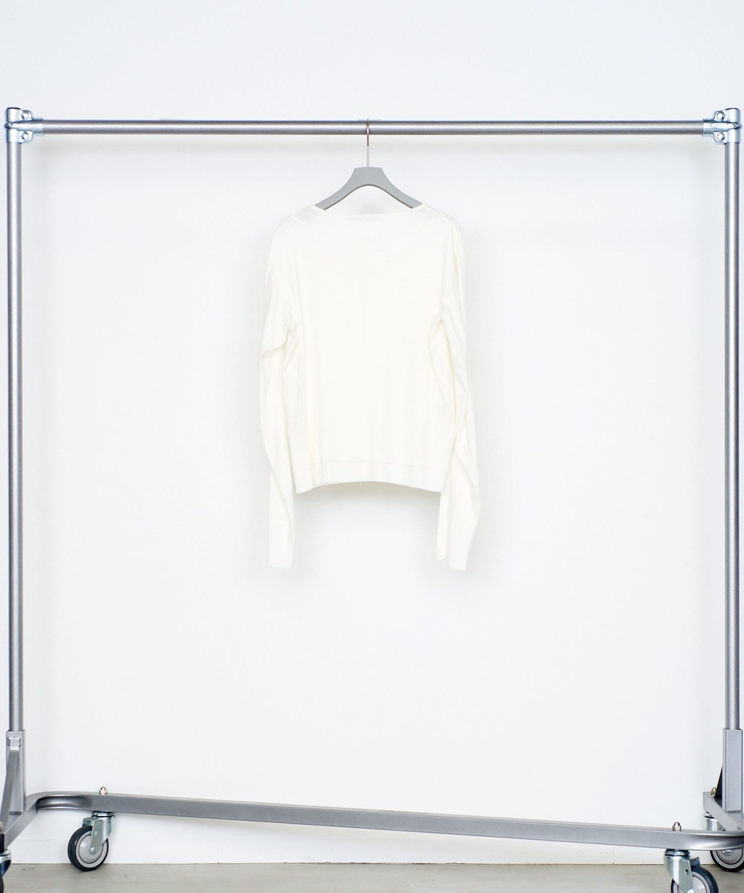 DOUBLE LAYERED LONG SLEEVE T SHIRT NVRFRGT