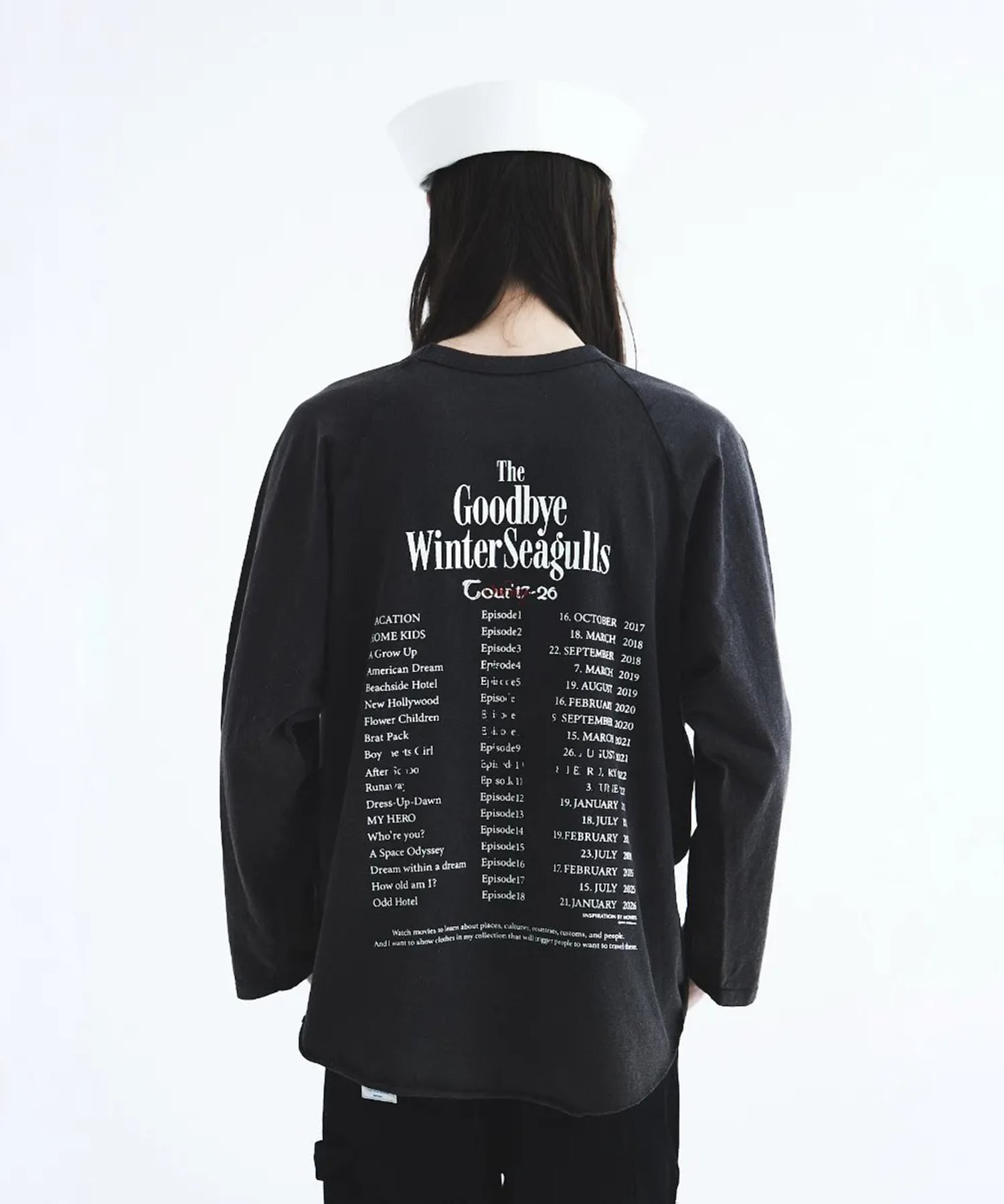 The Winter SeaguLs Tour Raglan Tee DAIRIKU