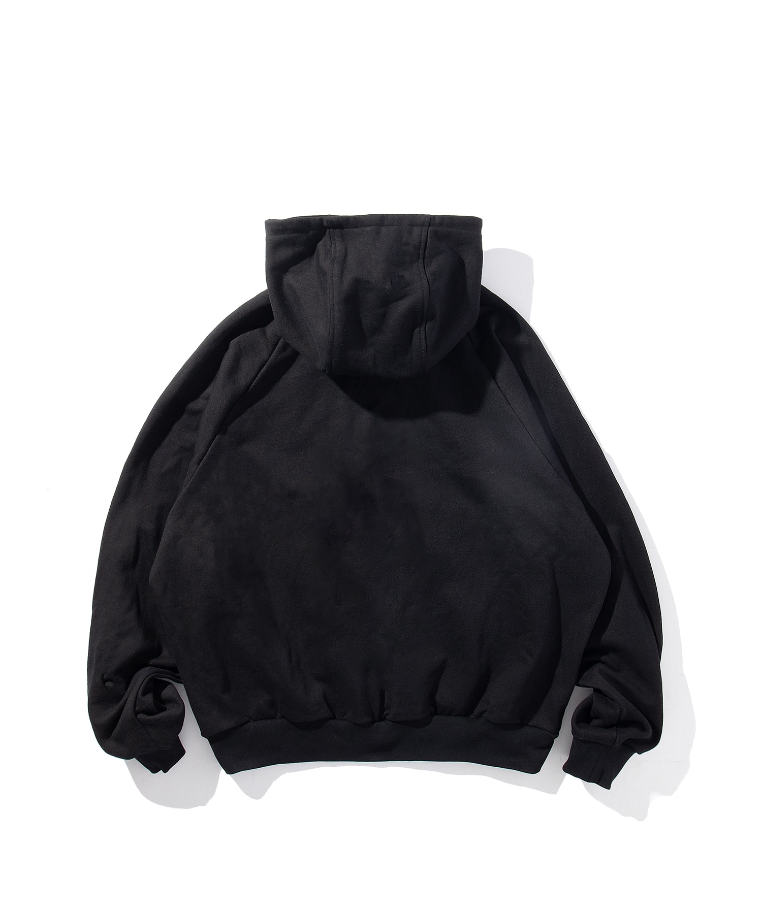 CURVED-ZIP HOODIE GOAT ESSENCE