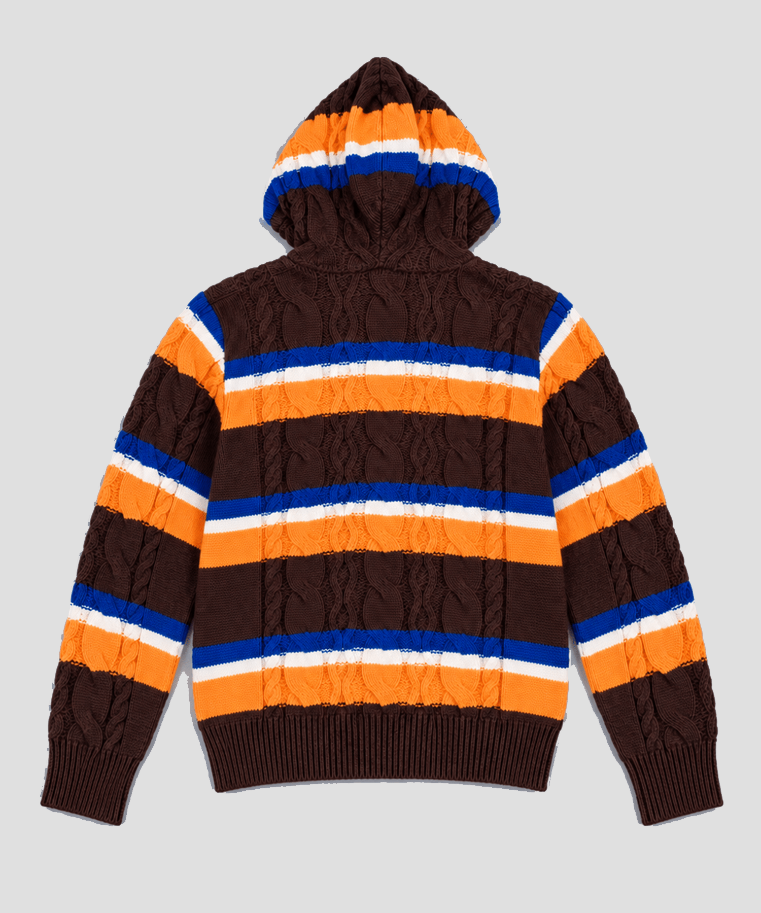 CABLE KNIT ZIP HOODIE AFB